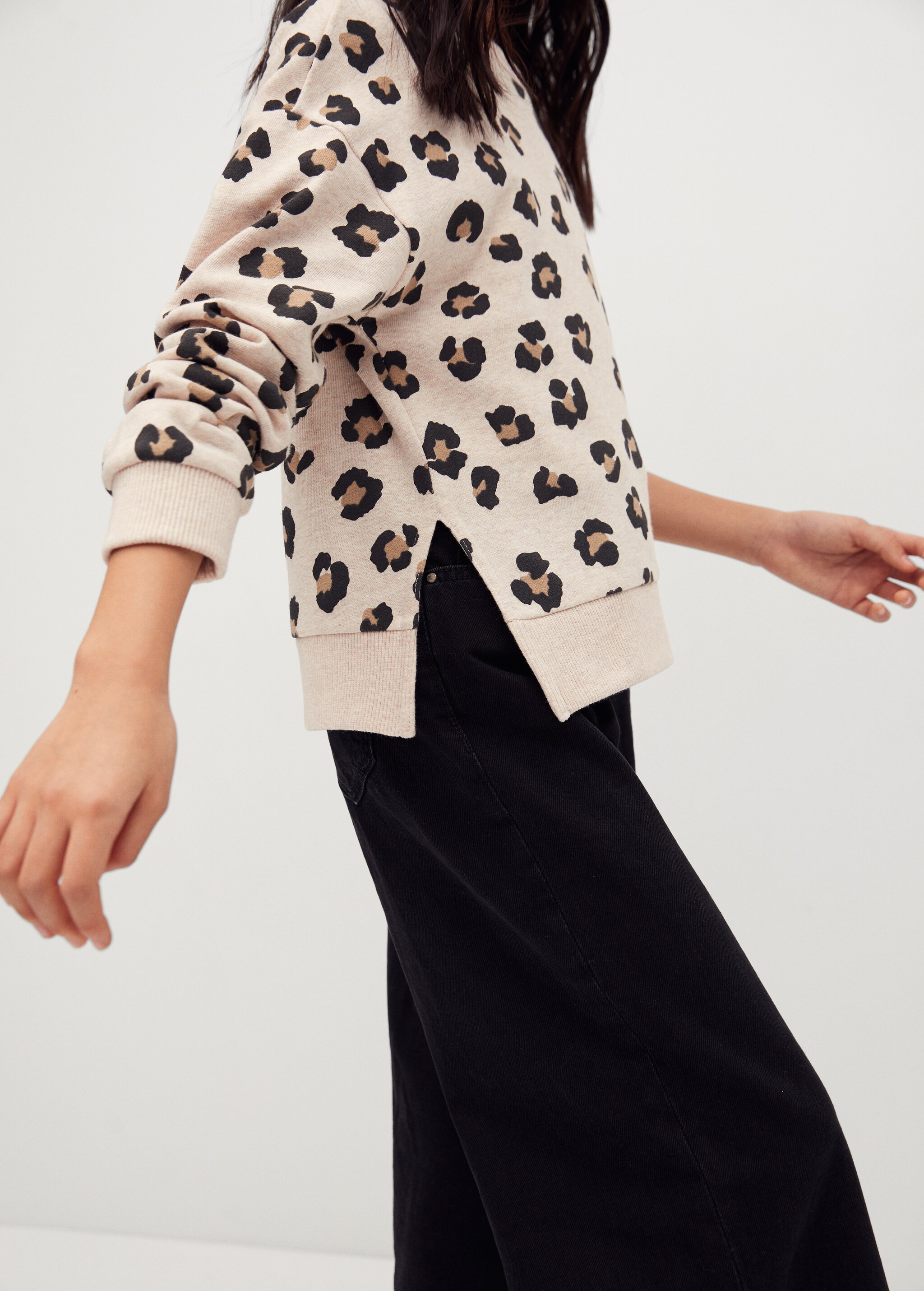 Sudadera estampada algodón orgánico - Detalle del artículo 1