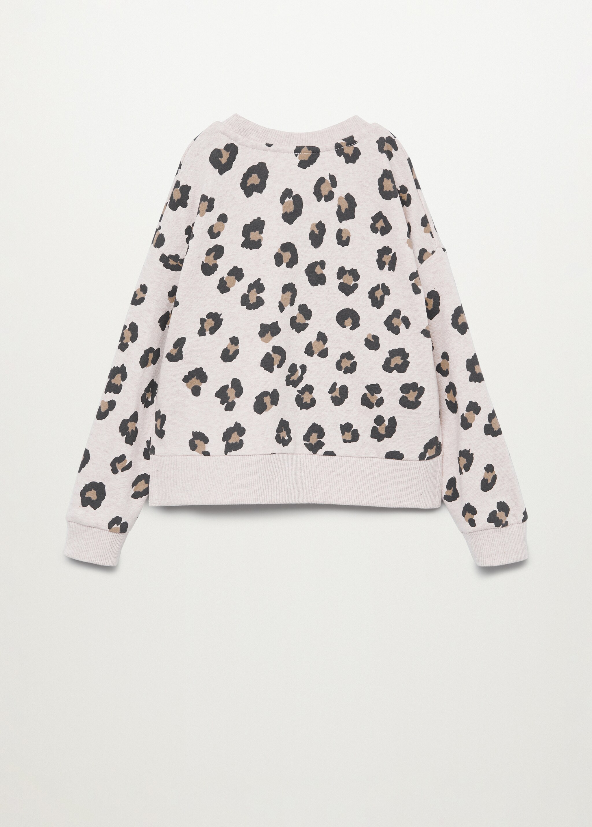 Sudadera estampada algodón orgánico - Reverso del artículo