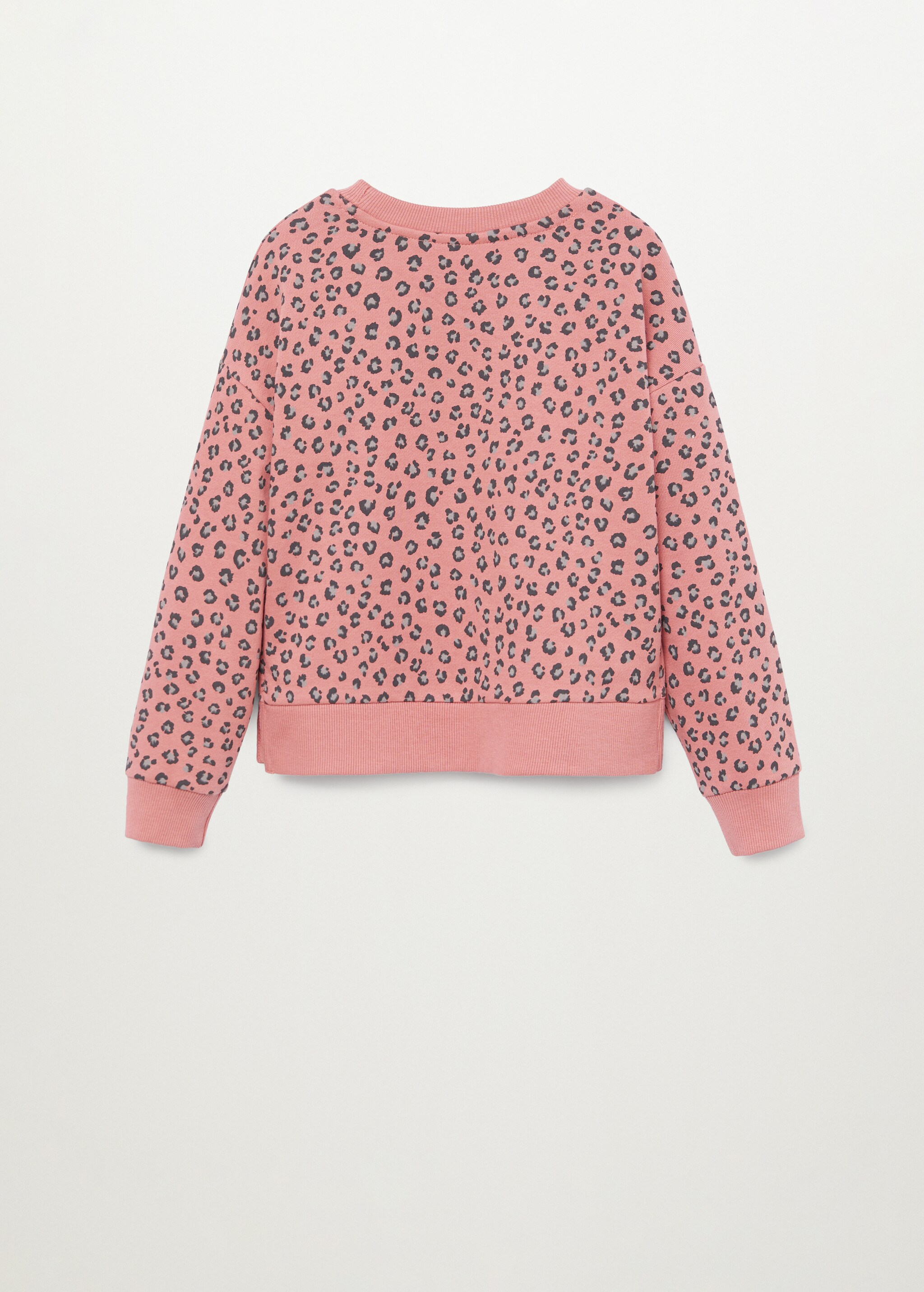 Sudadera estampada algodón orgánico - Reverso del artículo
