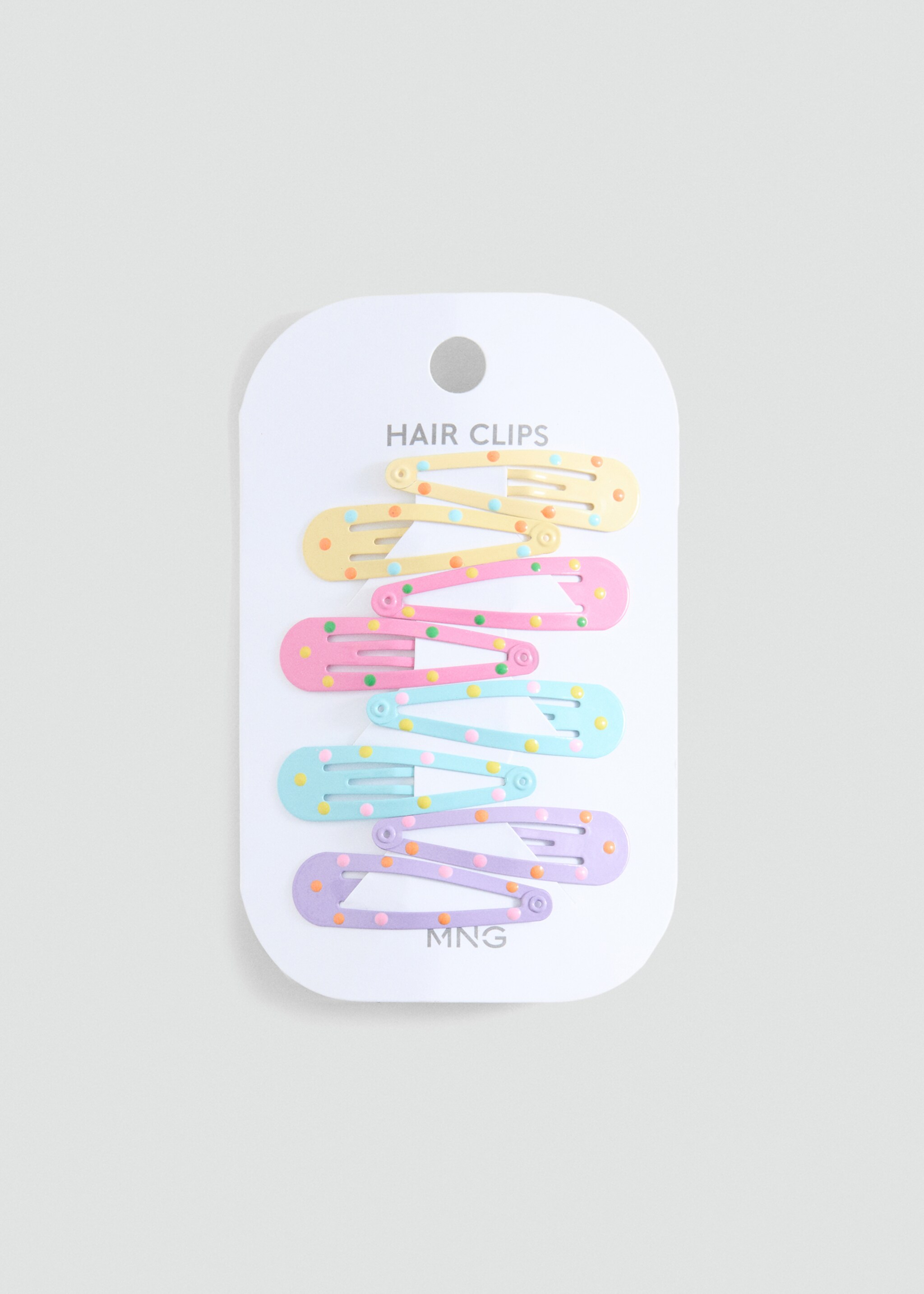 Pack of clips - Article without model, Pink. Ref: 87022532-00.