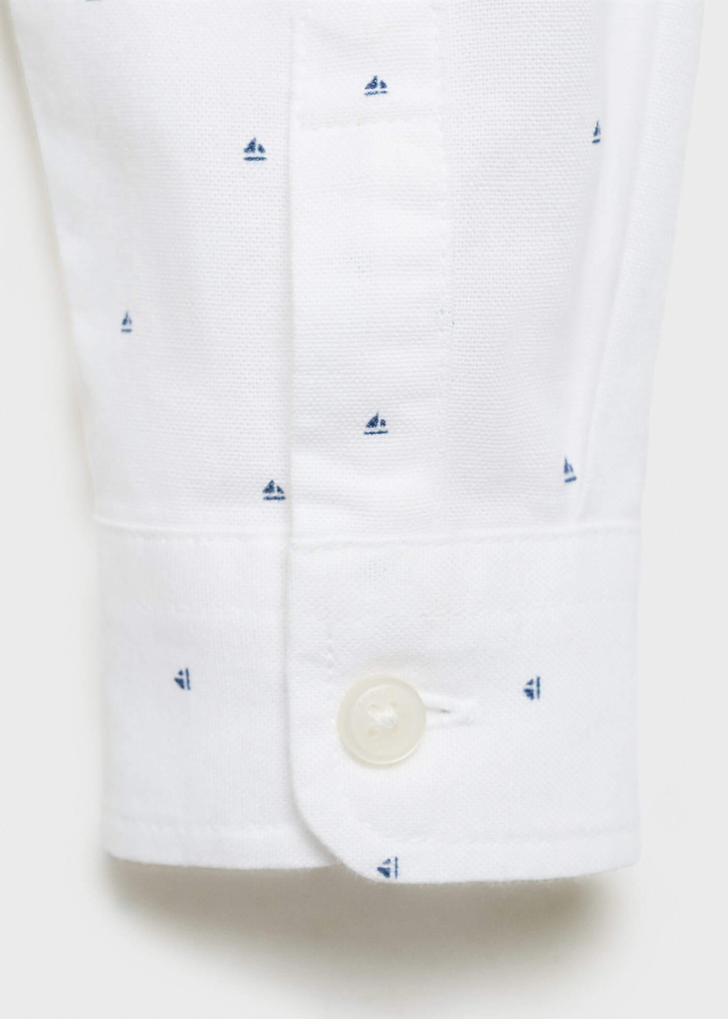 Camisa Òxford estampada - Detall de l'article 0