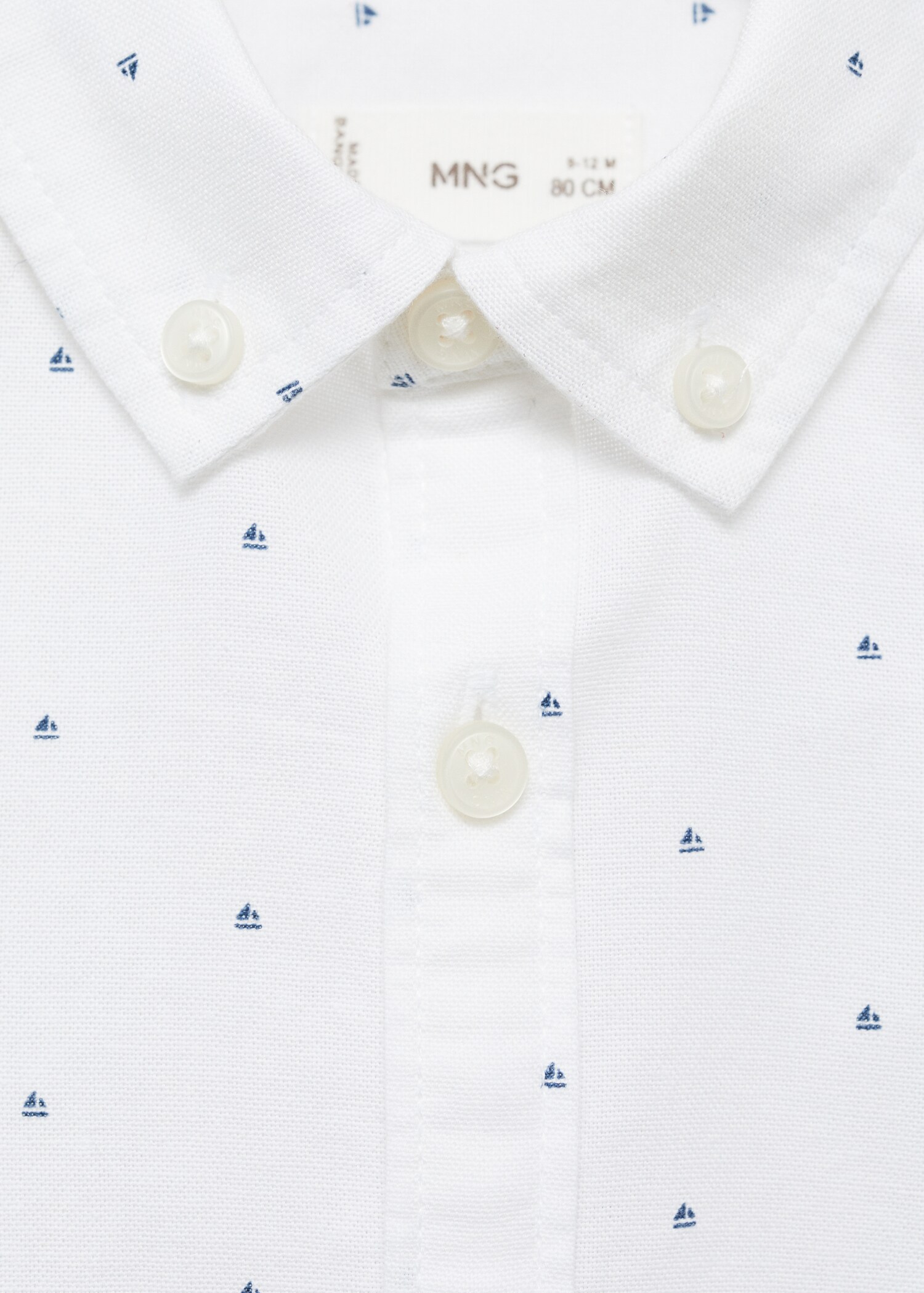 Camisa Òxford estampada - Detall de l'article 8