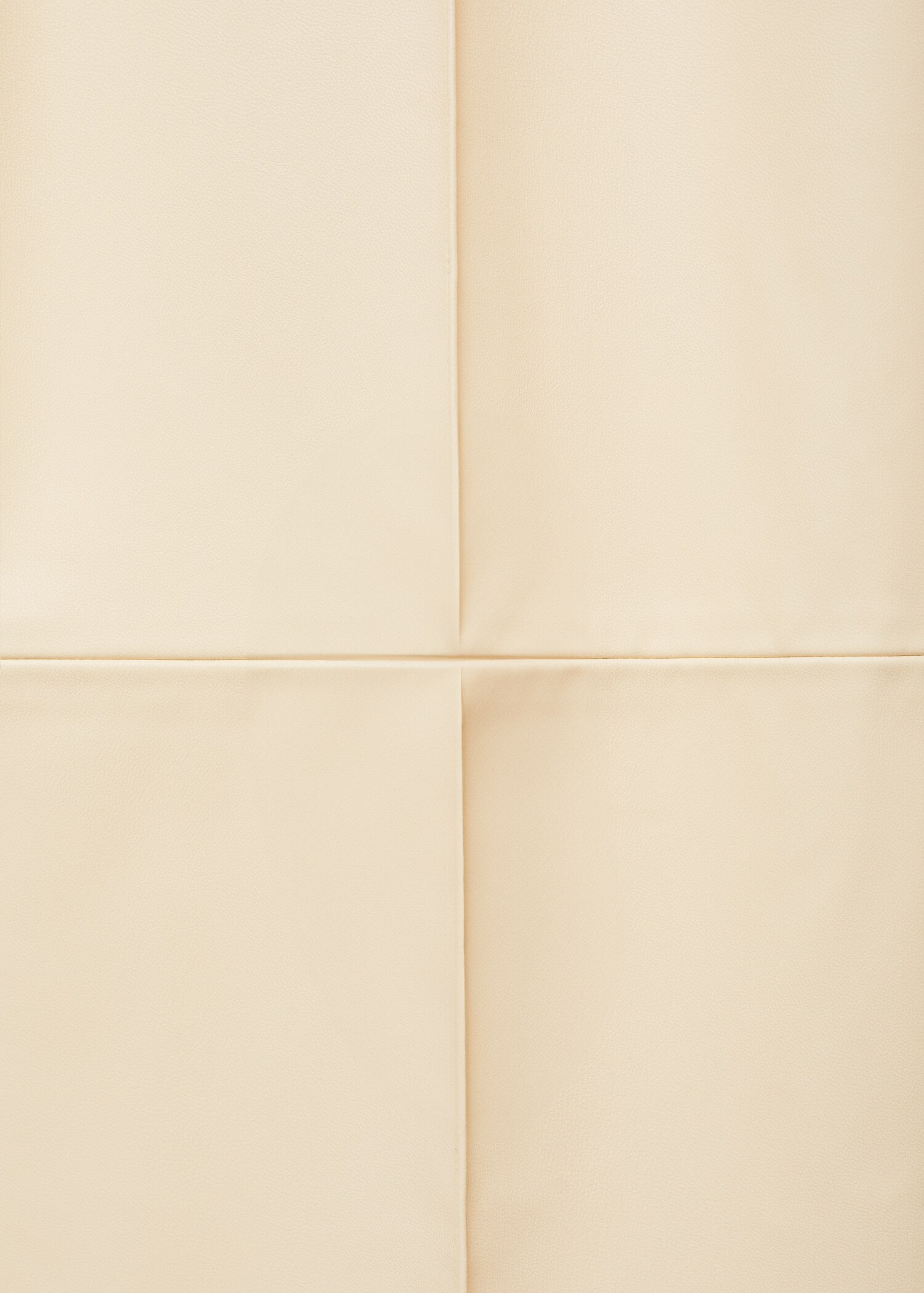 Wide leg faux-leather trousers - Details of the article 0