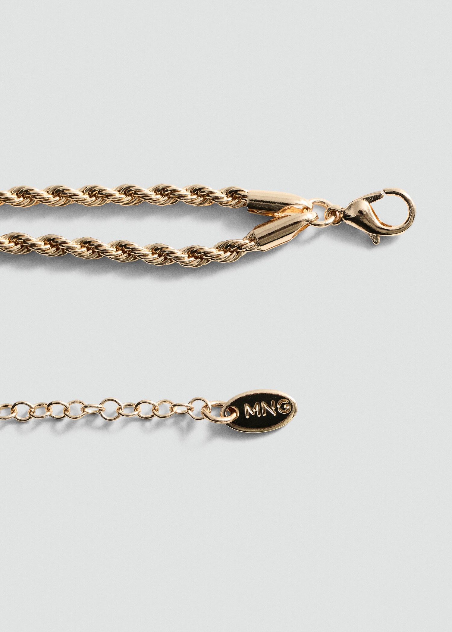 Braided chain necklace - Details of the article 1