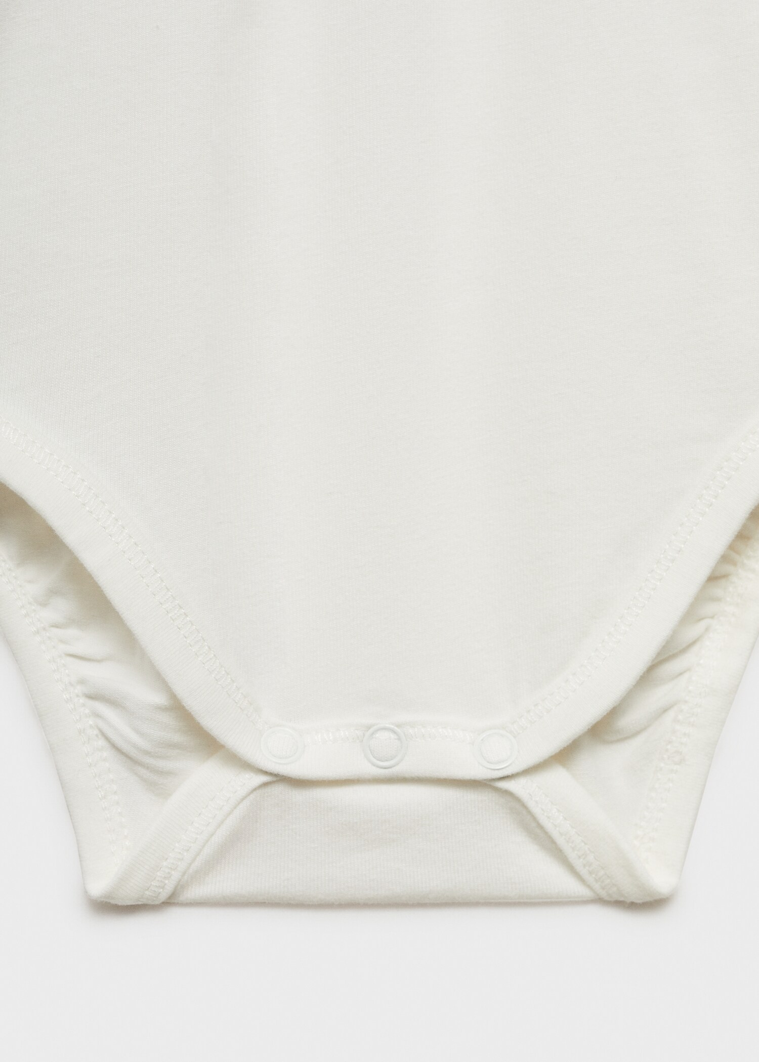 Embroidered babydoll-neck body - Details of the article 8