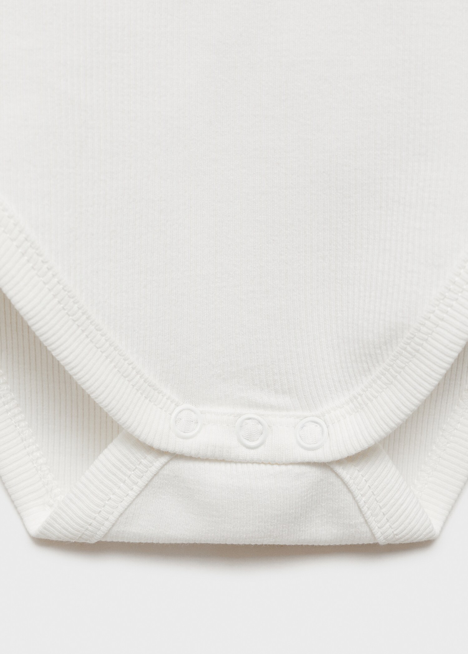 Ruffle ribbed bodysuit - Details of the article 0