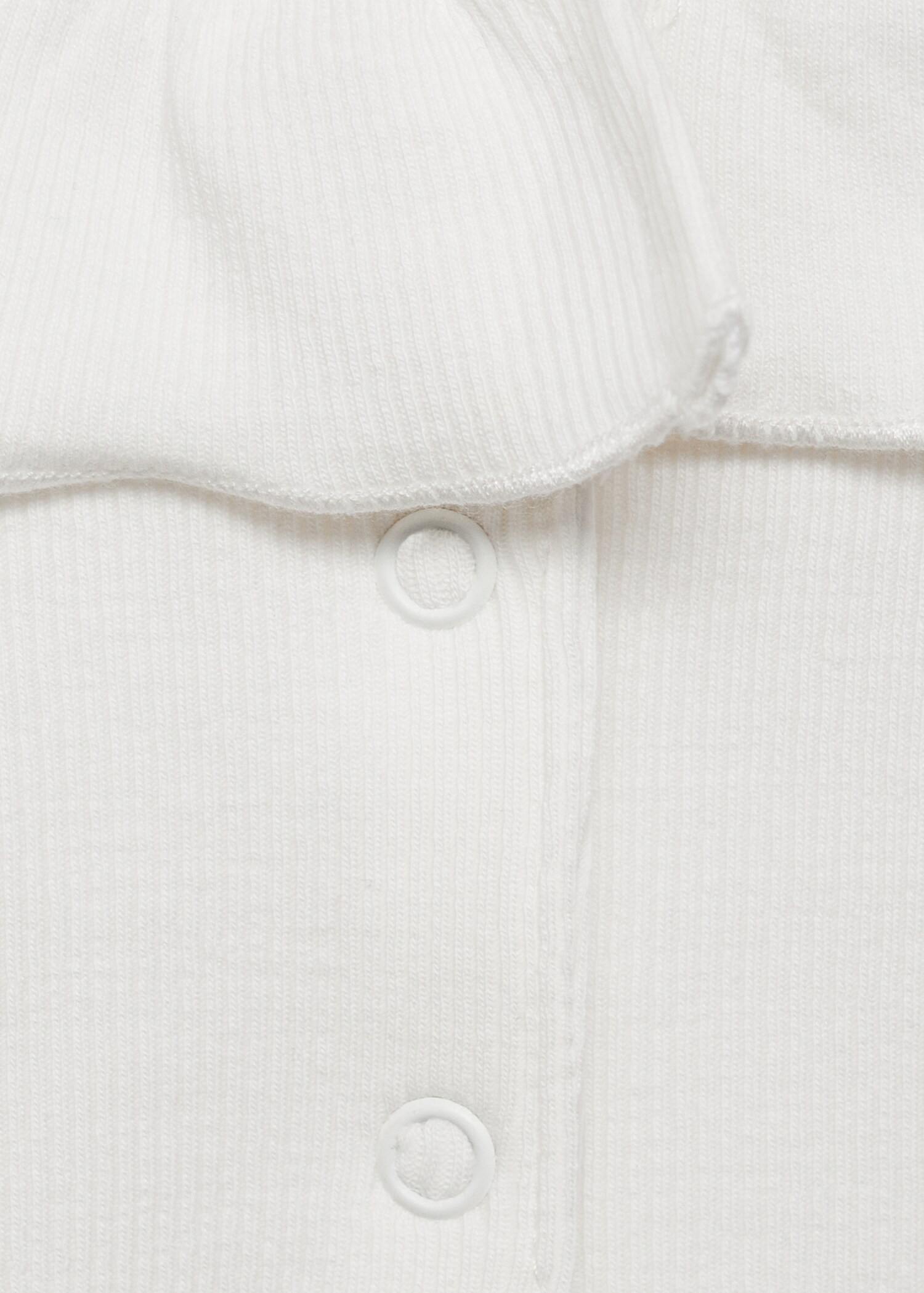 Ruffle ribbed bodysuit - Details of the article 8