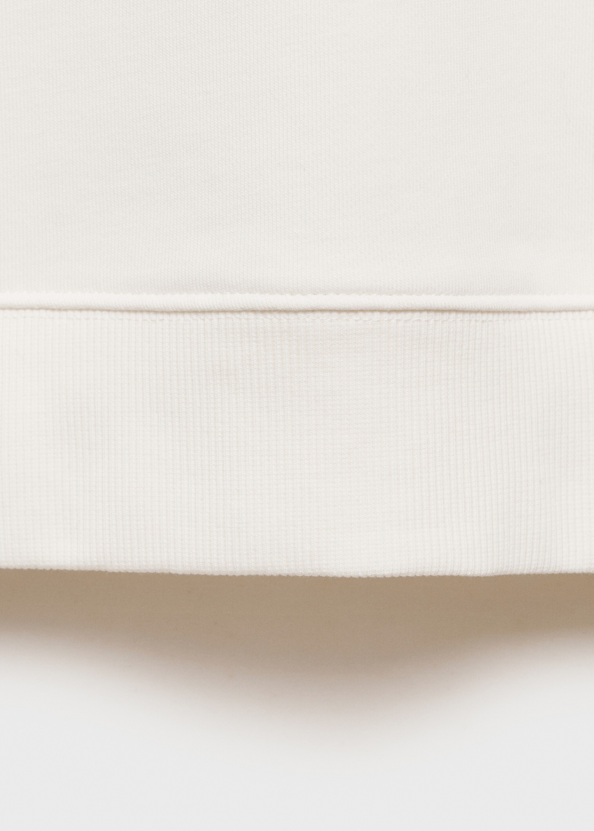 Regular-Fit Baumwoll-T-Shirt - Detail des Artikels 0, Ecru. Ref: 87022891-00.