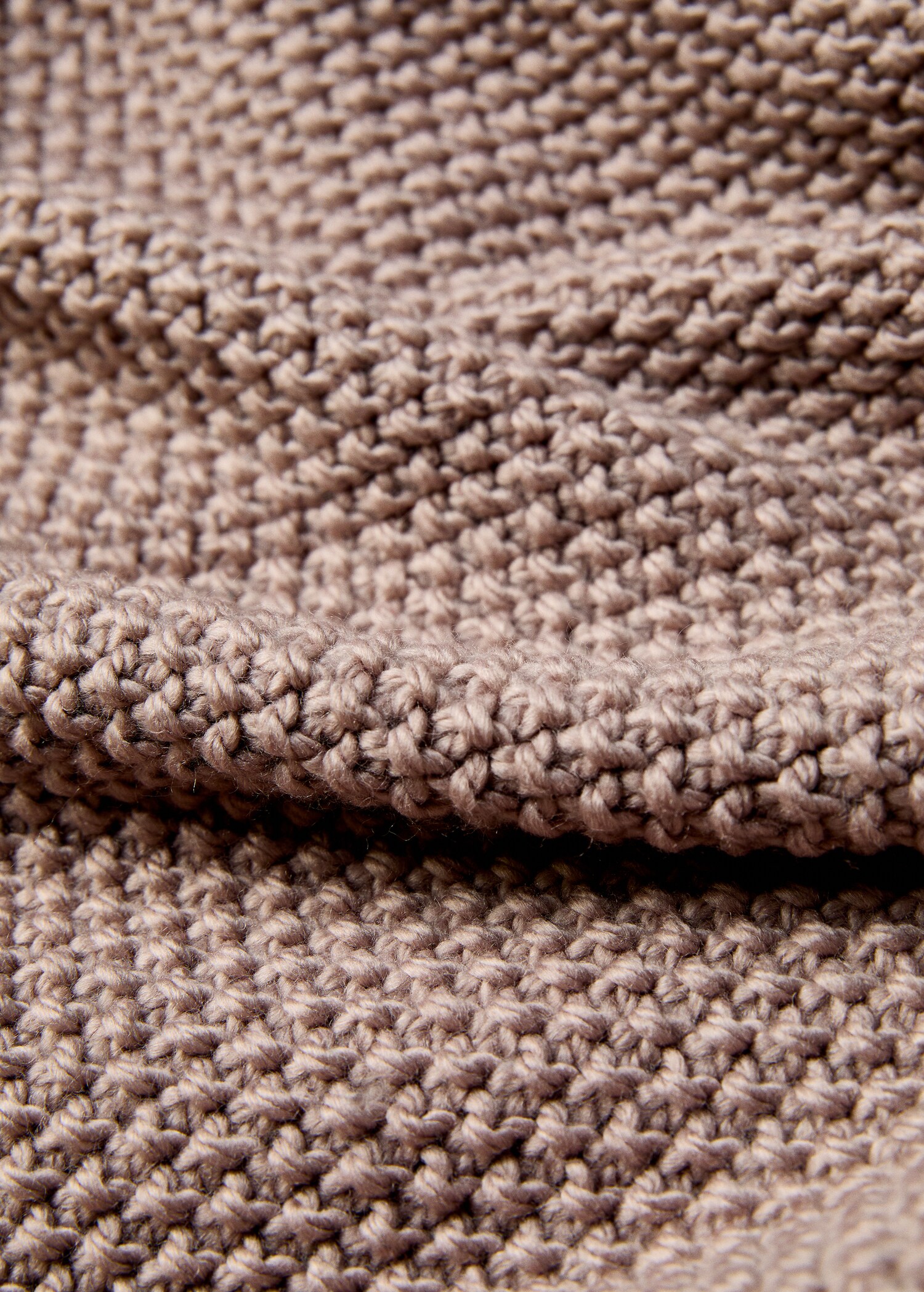 Knitted blanket with design - Details of the article 1
