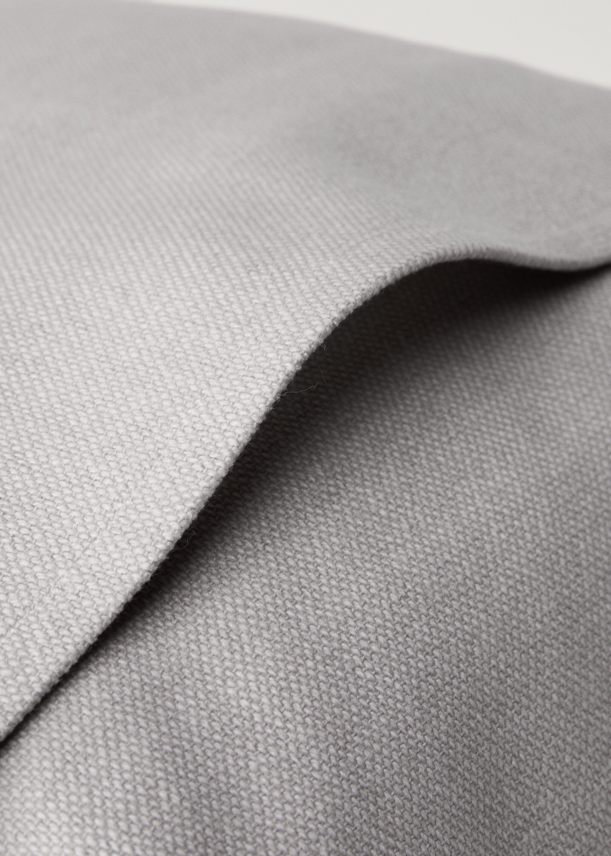 Cushion cover with structure, 45x45 cm - Details of the article 1, Light/Pastel Grey. Ref: 87022915-00.