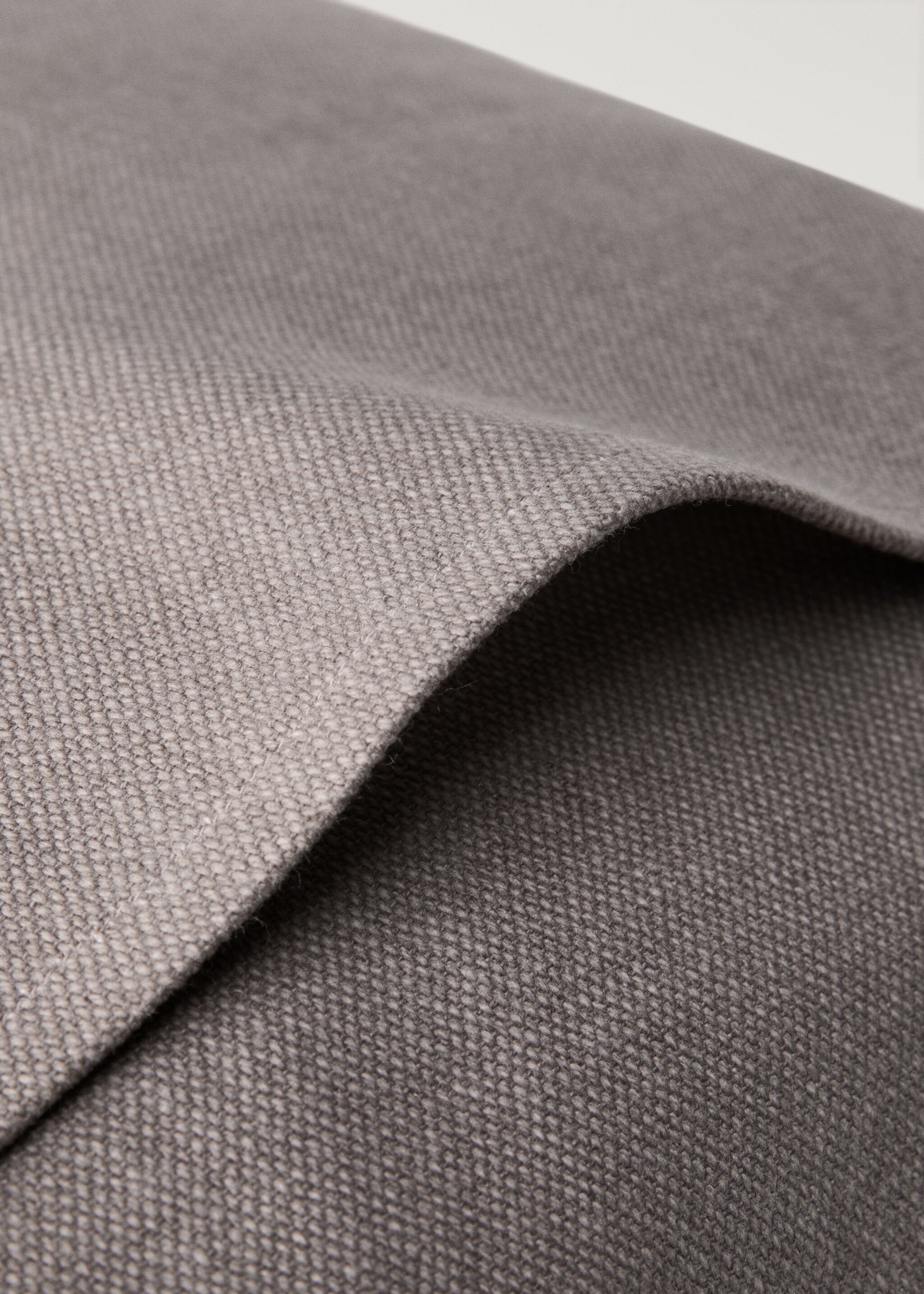 Cushion cover with structure, 45x45 cm - Details of the article 1, Light/Pastel Brown. Ref: 87022915-00.