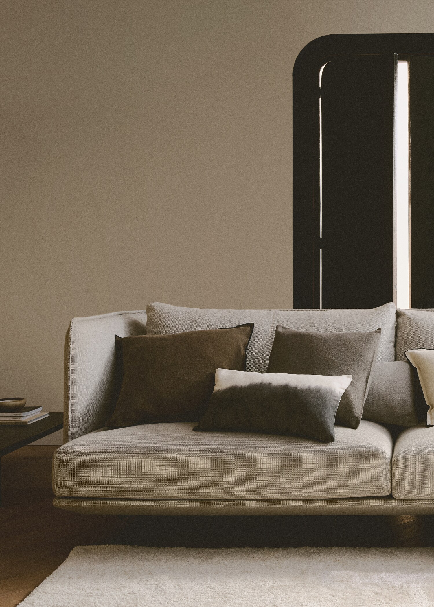 Cushion cover with structure, 45x45 cm - Details of the article 6