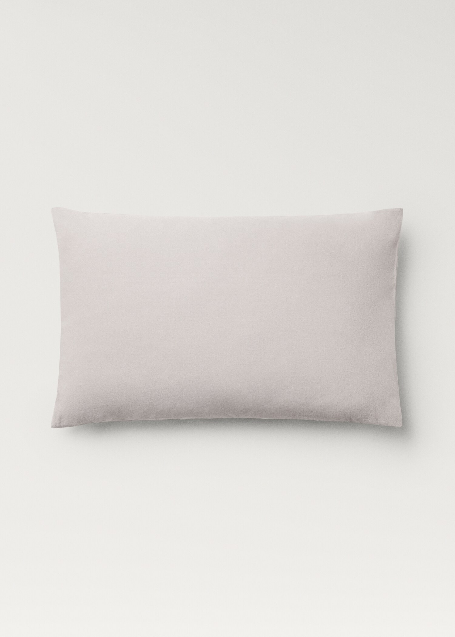 Två örngott i tvättad bomull med knytband 50x75 cm - Artikel utan modell