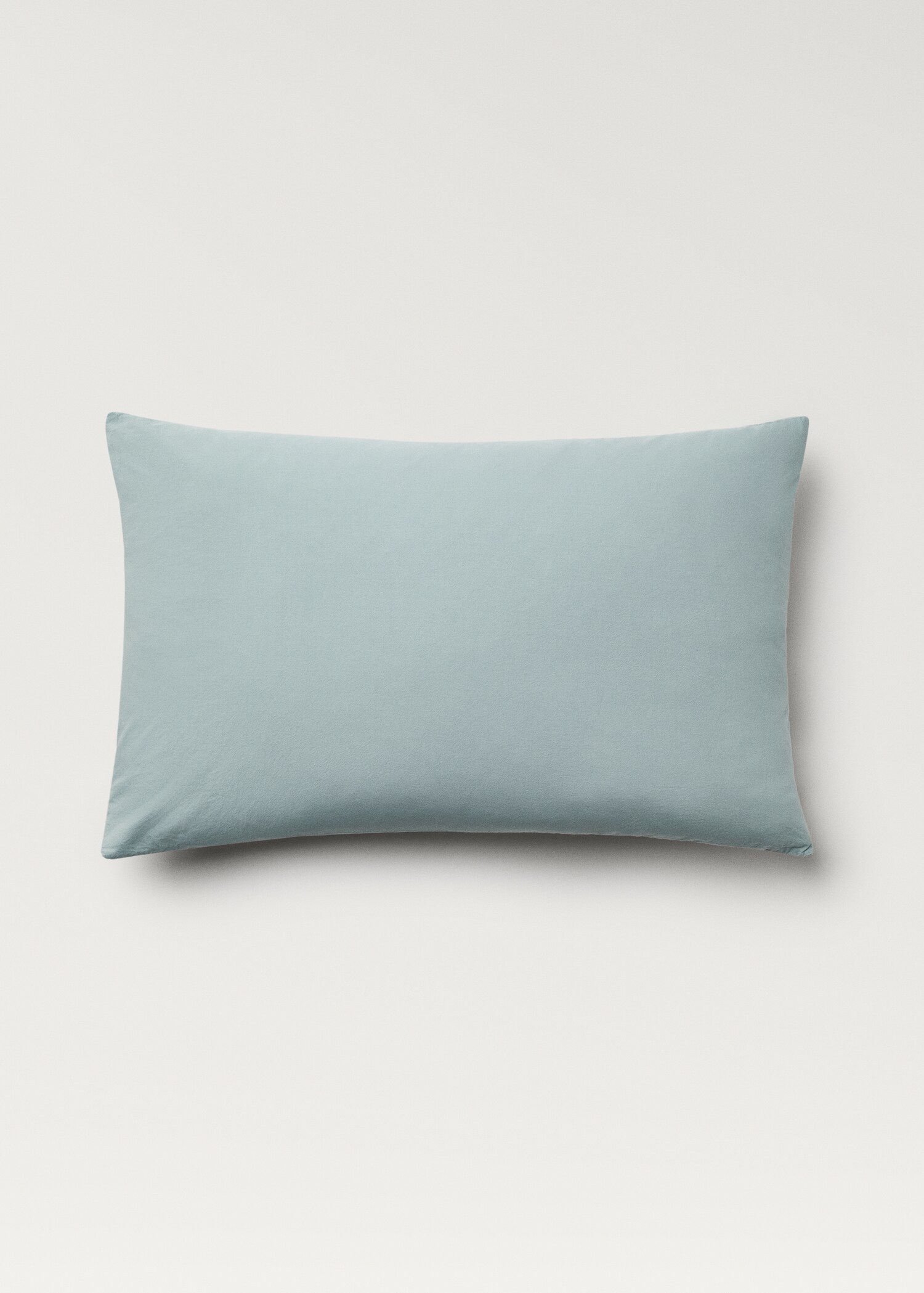 Två örngott i tvättad bomull med knytband 50x75 cm - Artikel utan modell