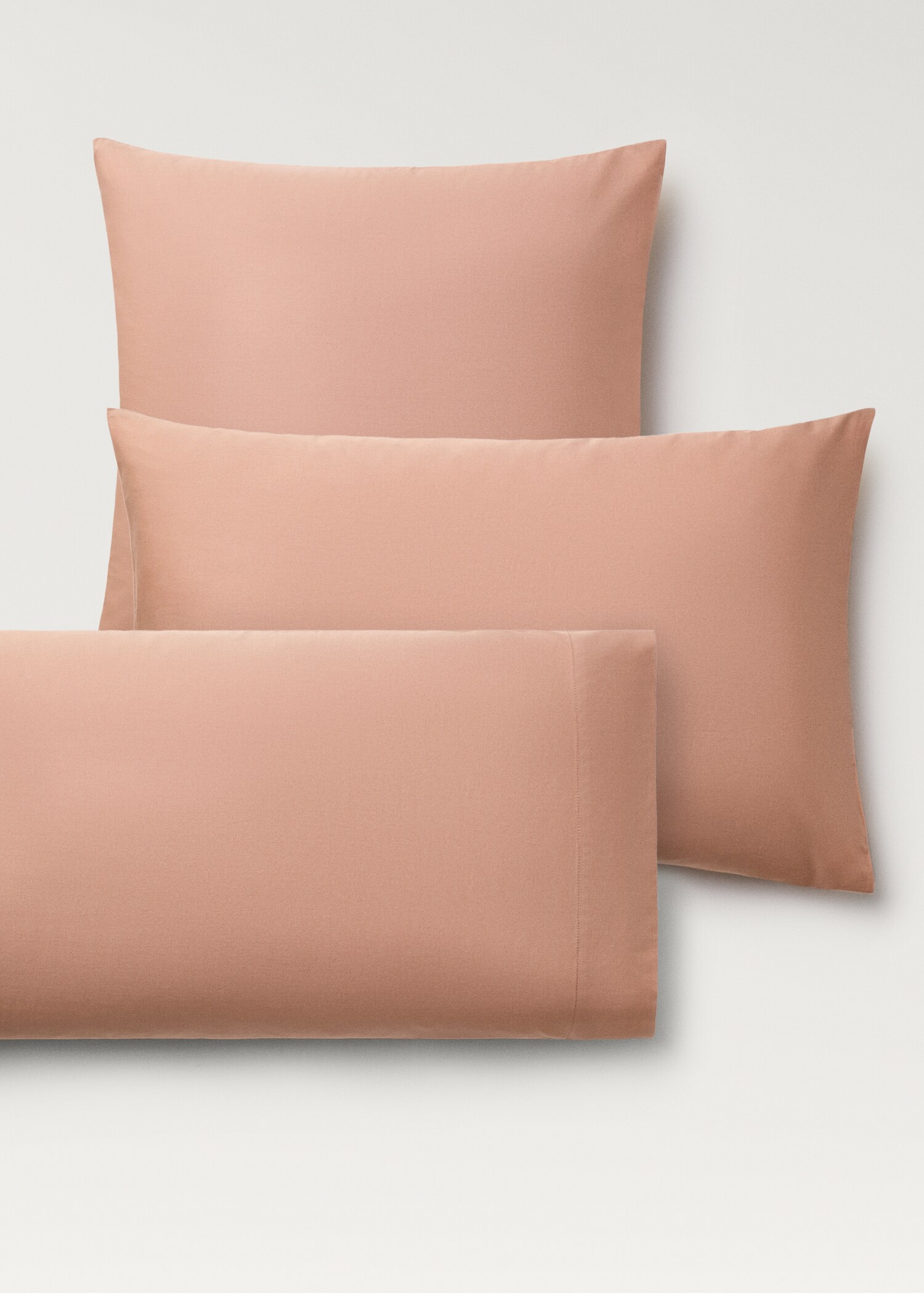 Two cotton percale pillowcases 60x60cm - Details of the article 4