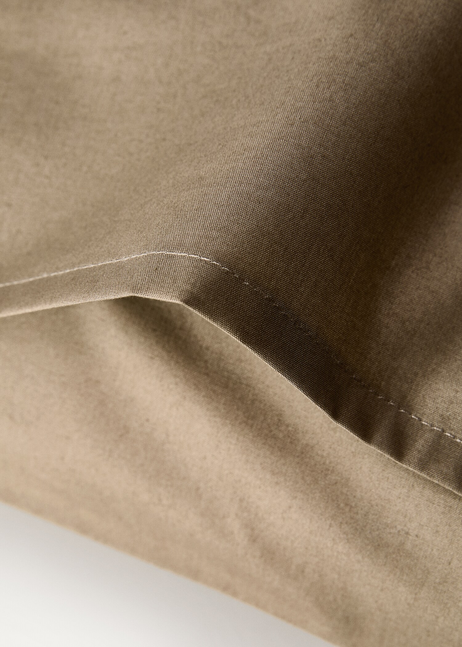 Two cotton percale pillowcases 60x60cm - Details of the article 1