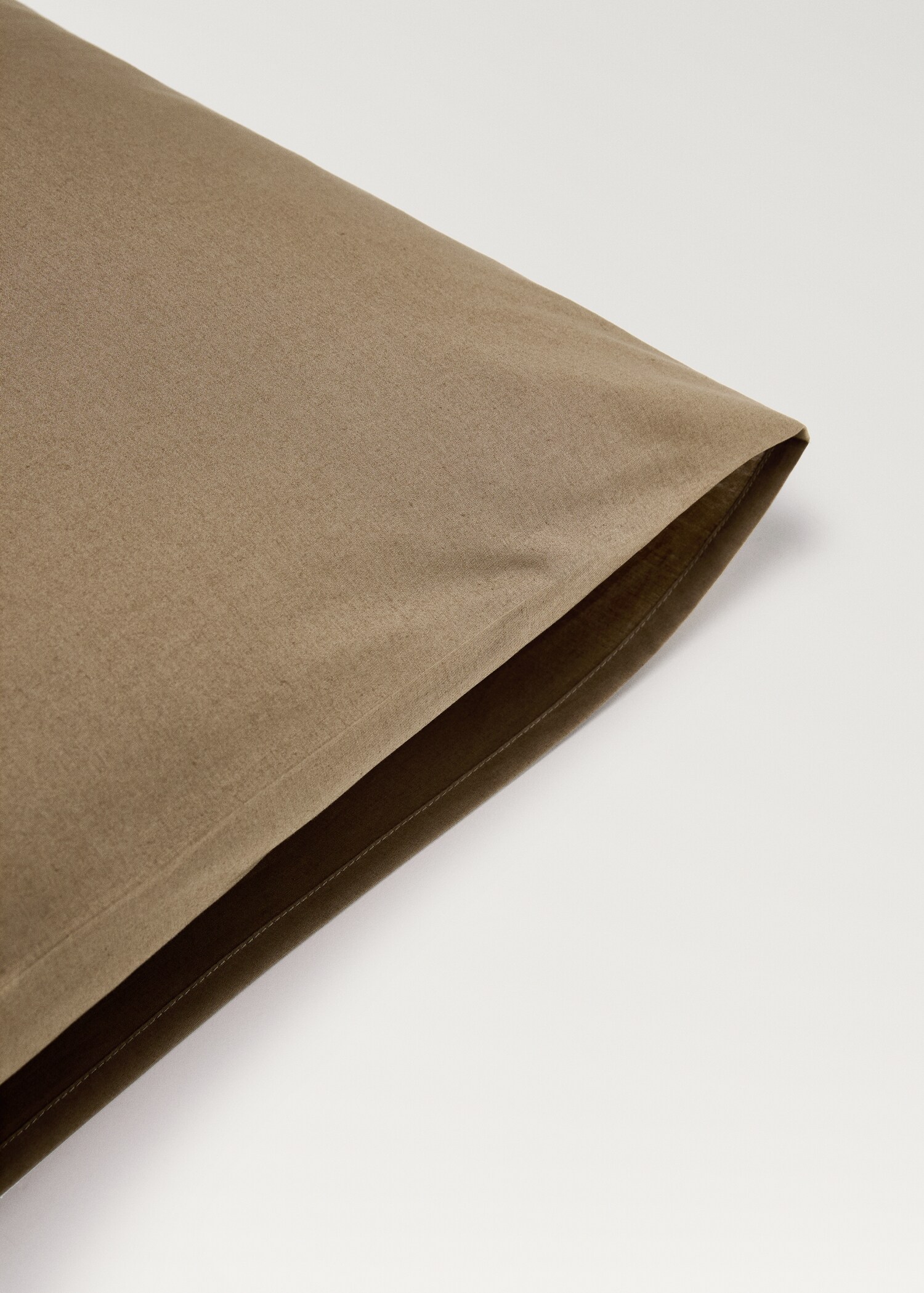 Two cotton percale pillowcases 60x60cm - Details of the article 2