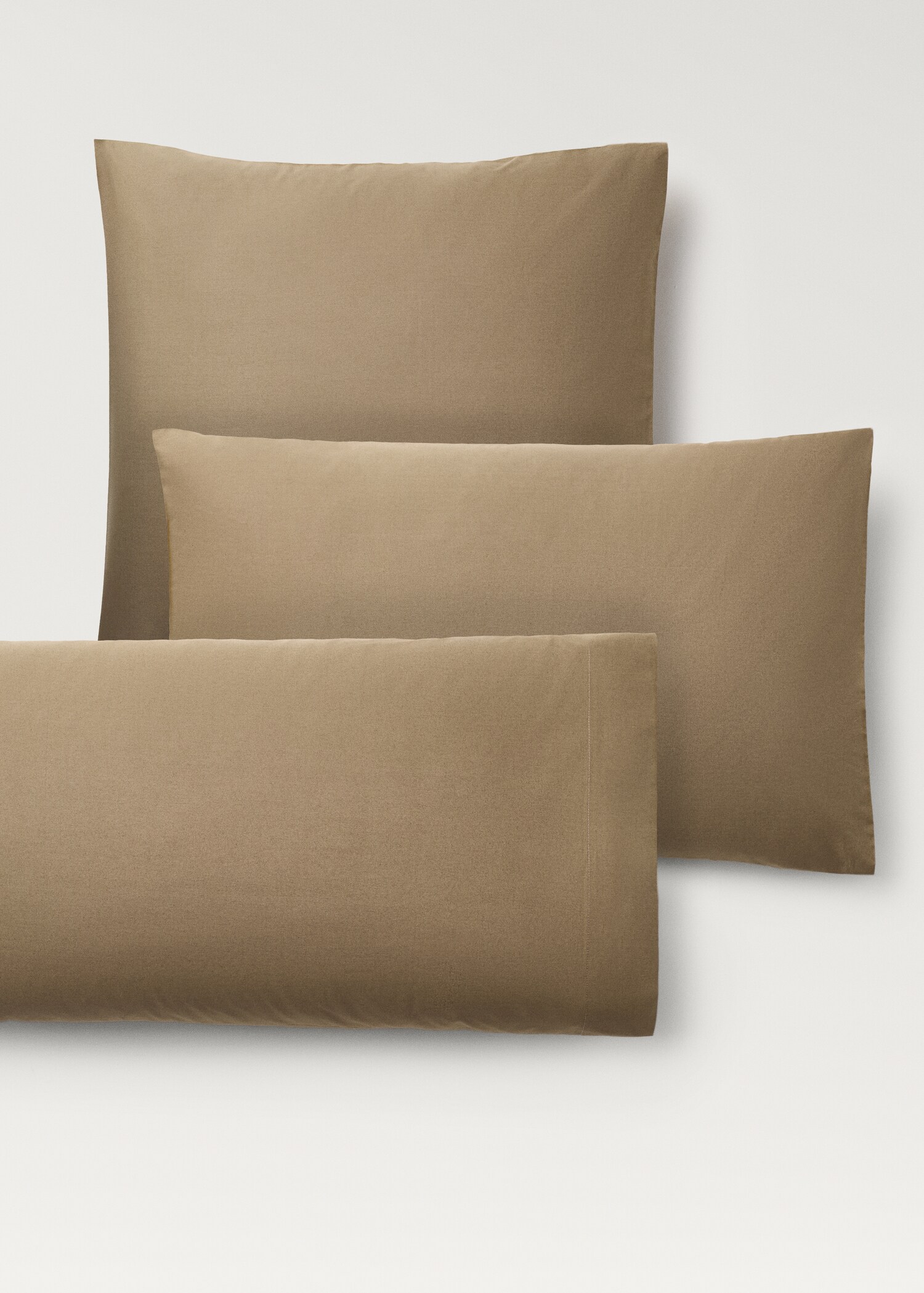 Two cotton percale pillowcases 60x60cm - Details of the article 4