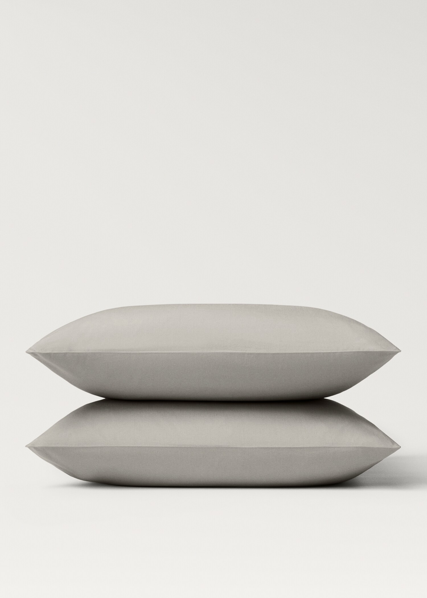 Two cotton percale pillowcases 60x60cm - Details of the article 3