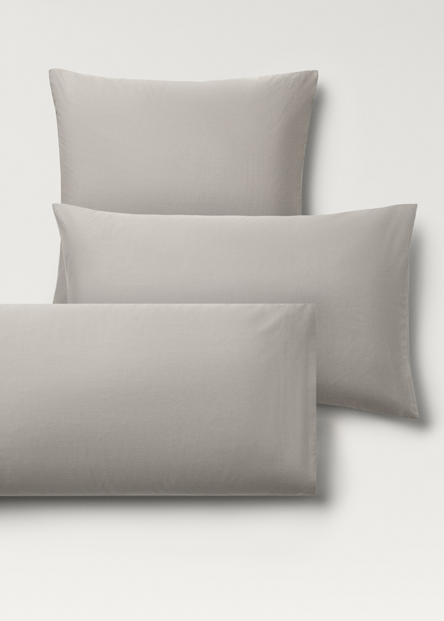 Two cotton percale pillowcases 60x60cm - Details of the article 4