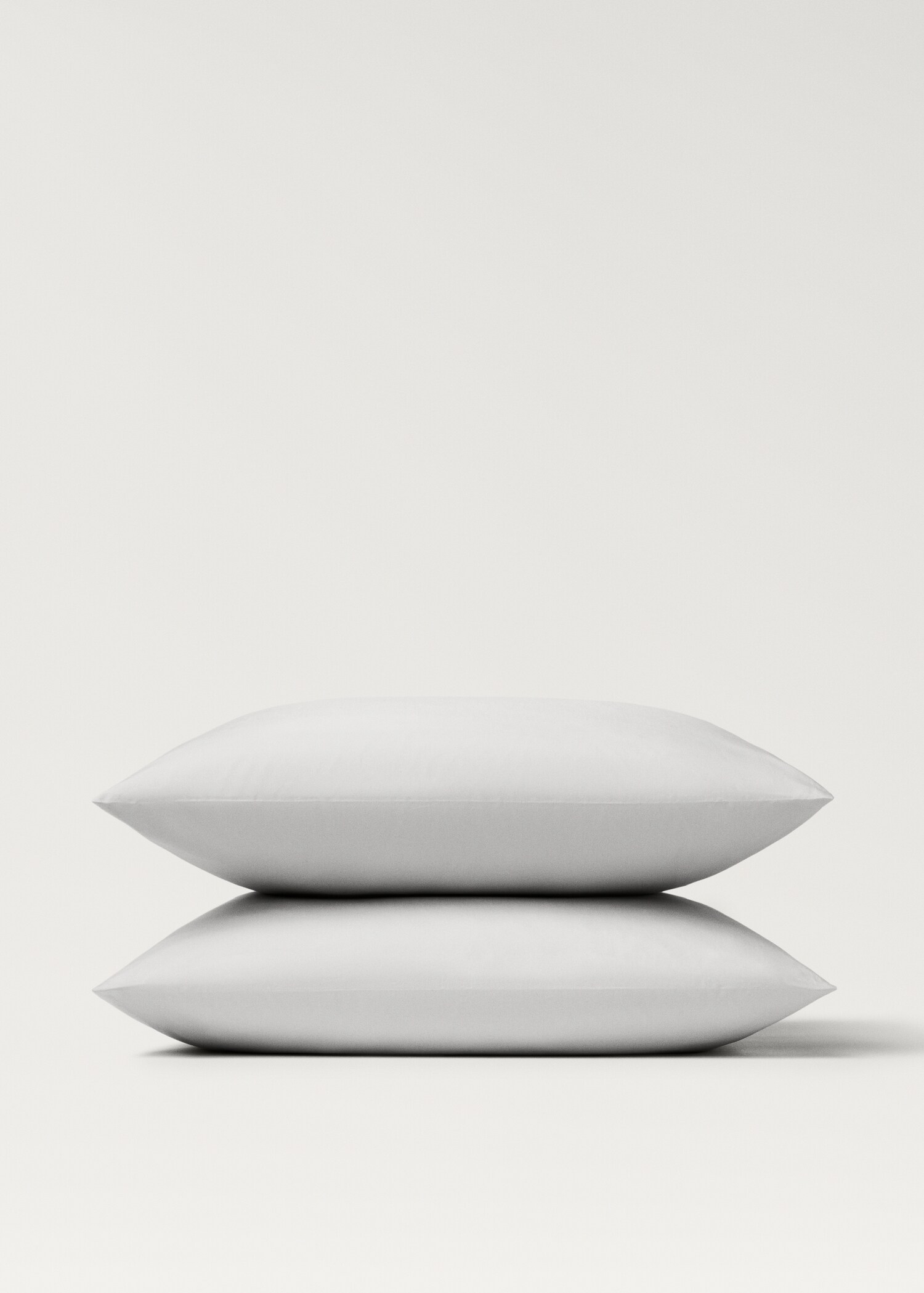 Two cotton percale pillowcases 60x60cm - Details of the article 1