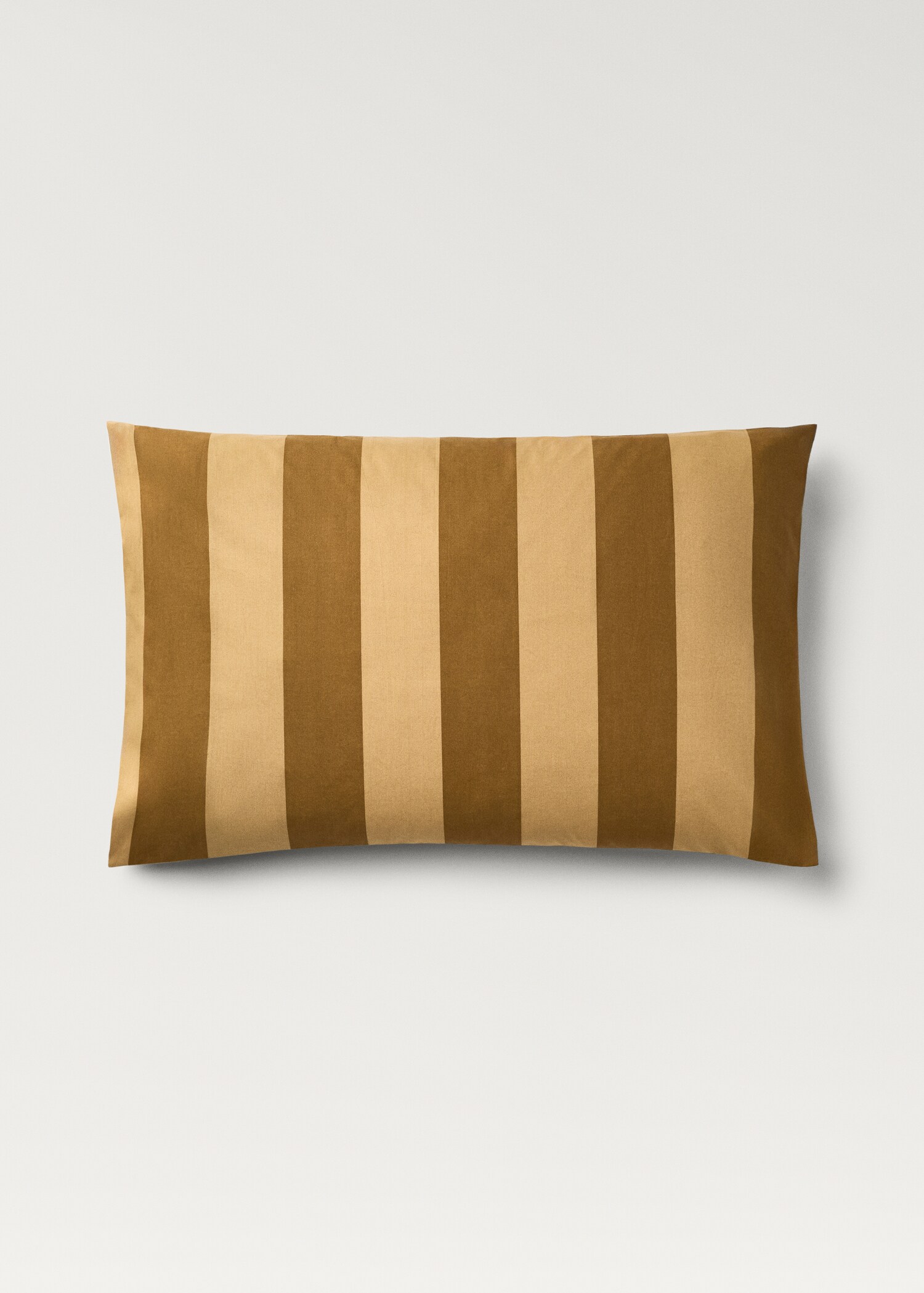 Dues fundes coixinera cotó percala ratlles 50x75 cm - Article sense model