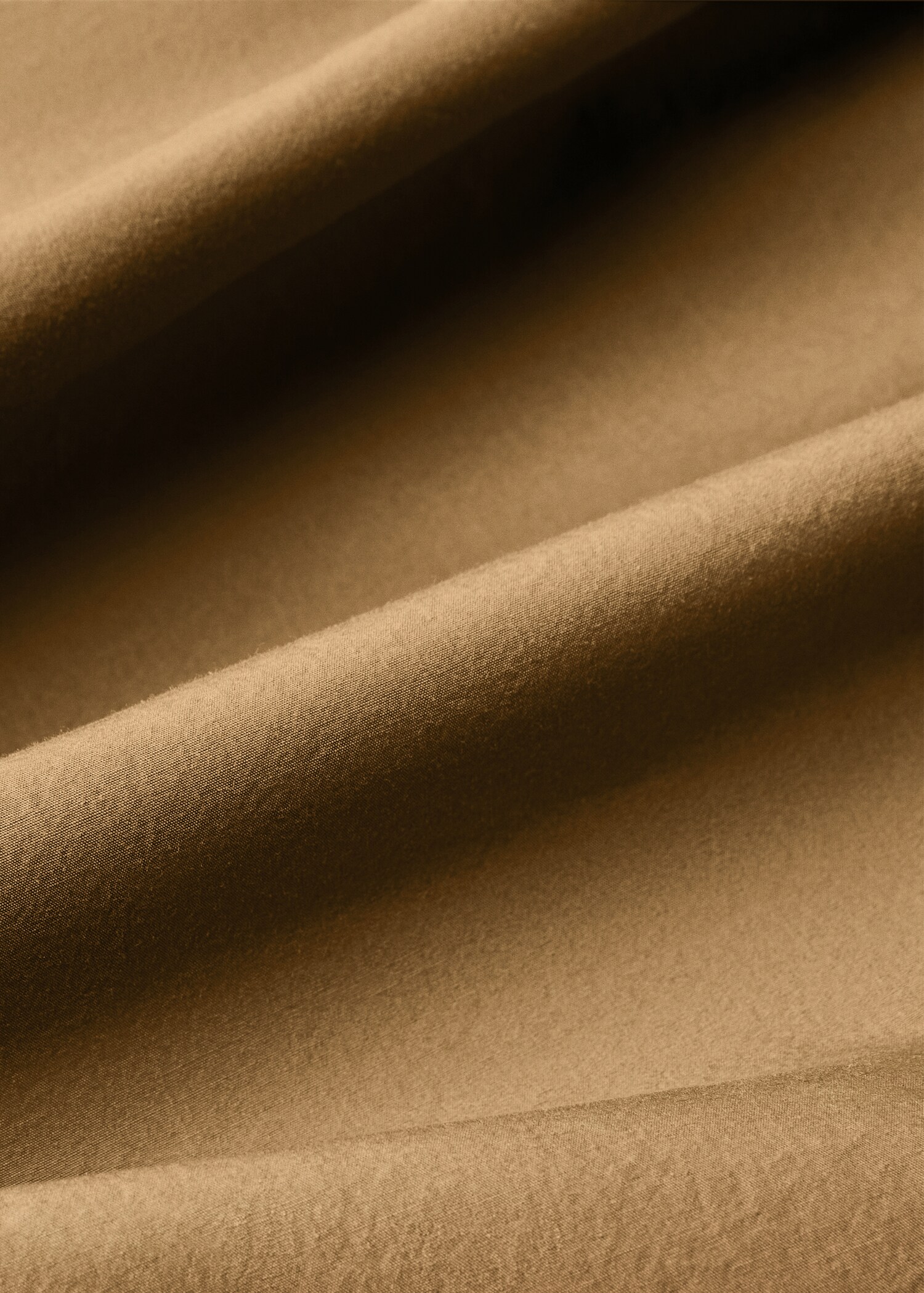 Spannbettlaken aus Baumwoll-Popeline mit doppelter Steppnaht für 90 cm Bett - Detail des Artikels 1