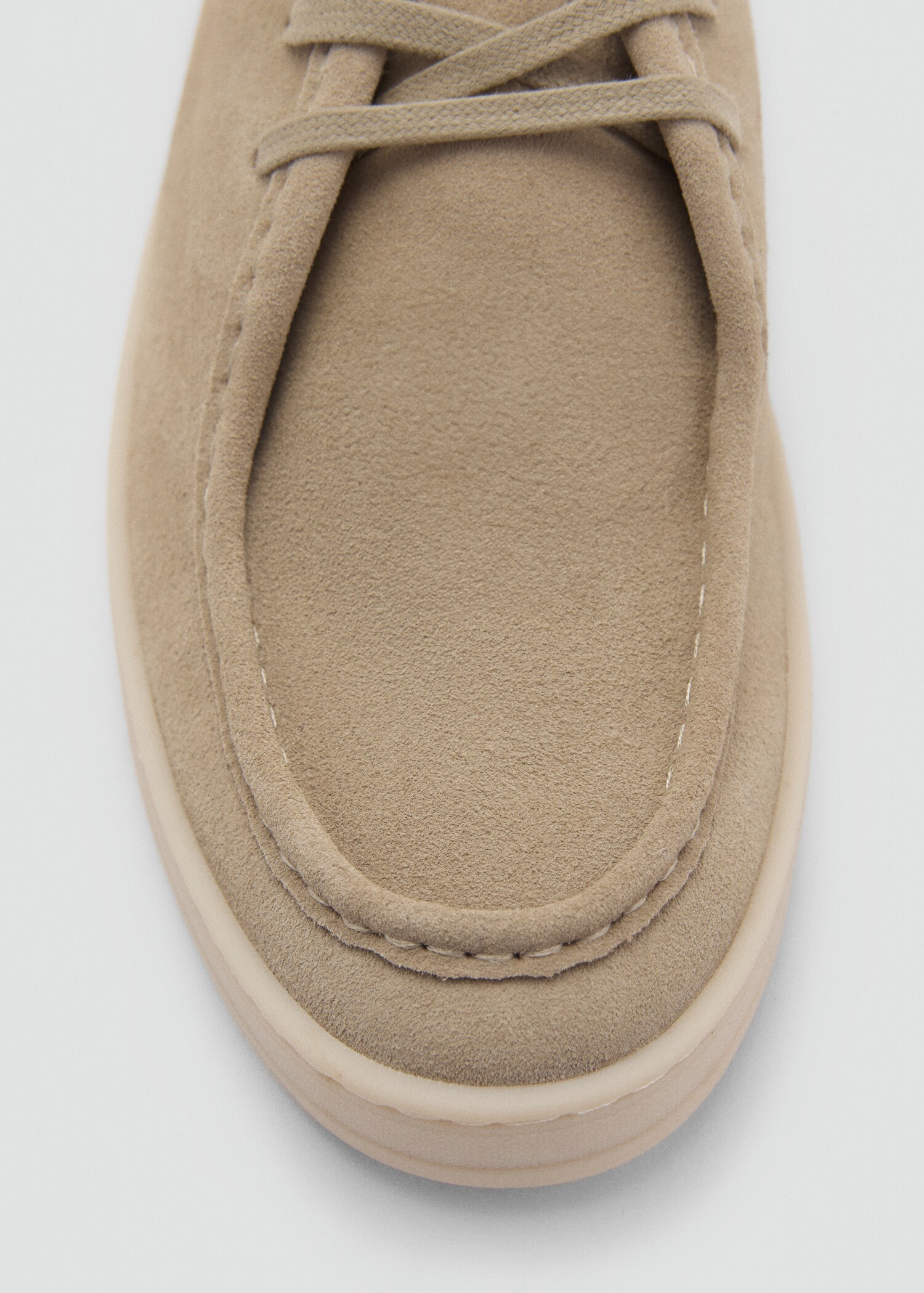 Suede nautical shoes - Details of the article 2