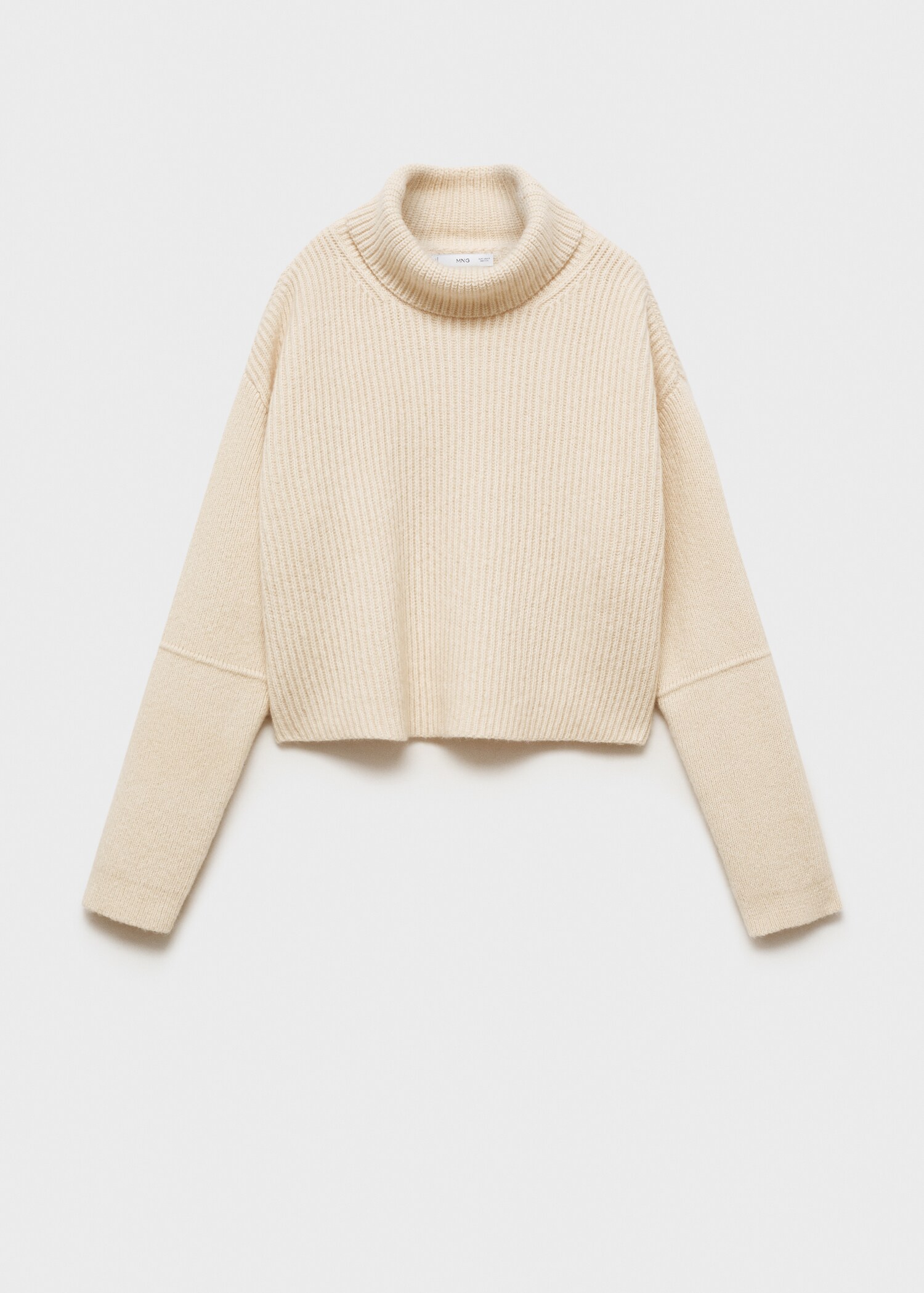 Wool blend turtleneck sweater - Article without model