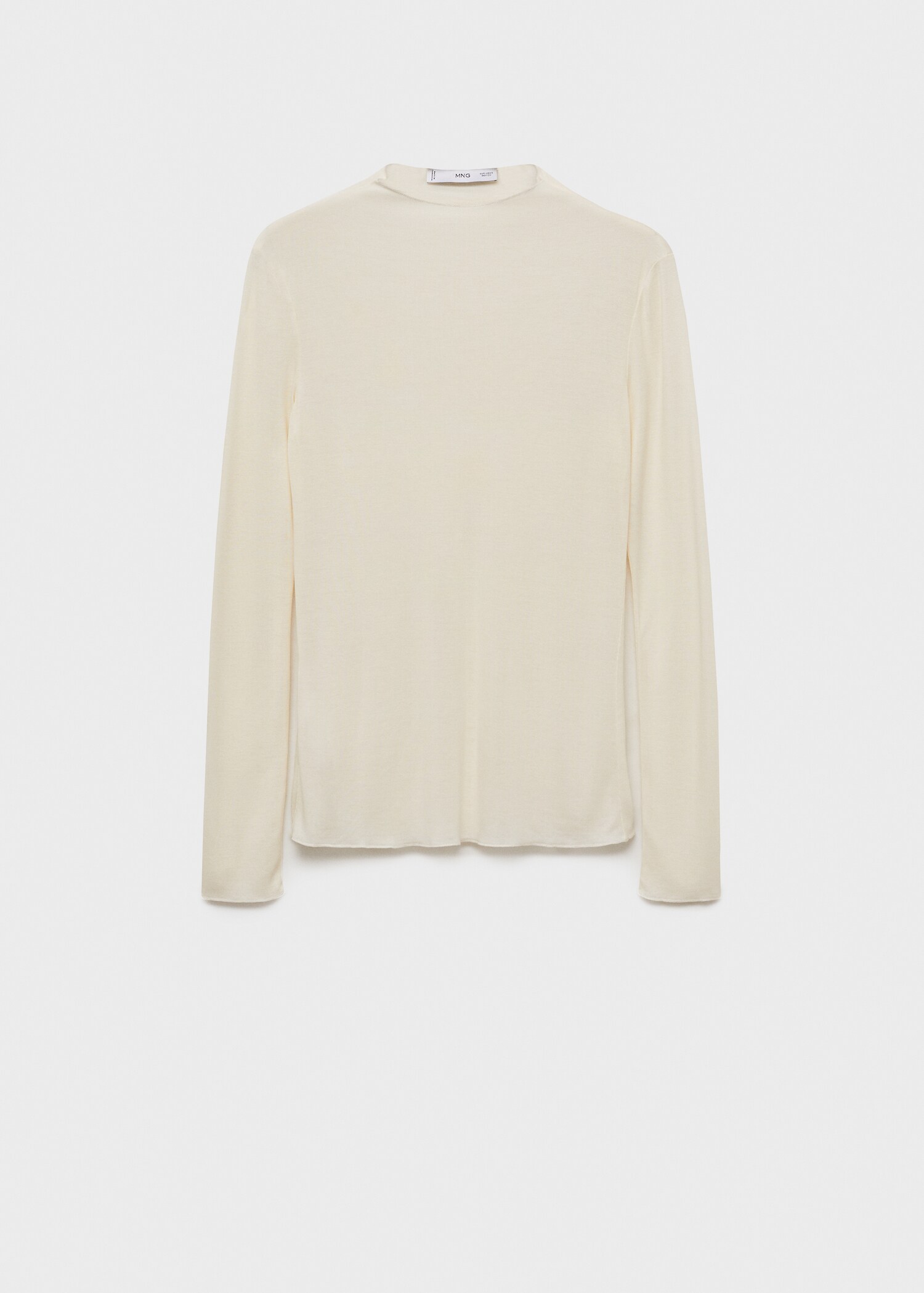 Camiseta manga larga cuello perkins - Artículo sin modelo