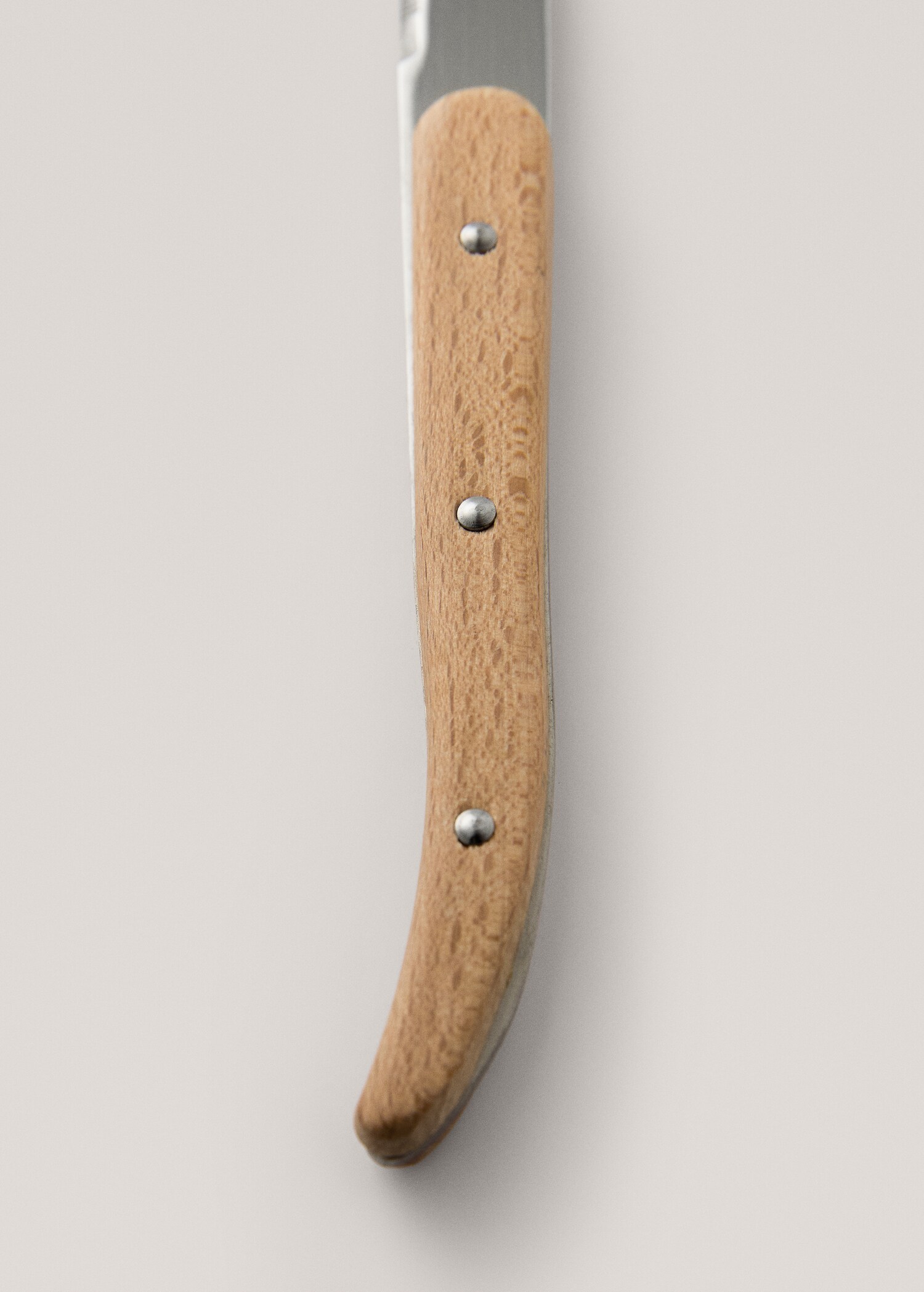 4-piece serrated knife set with wooden handles - Details of the article 3