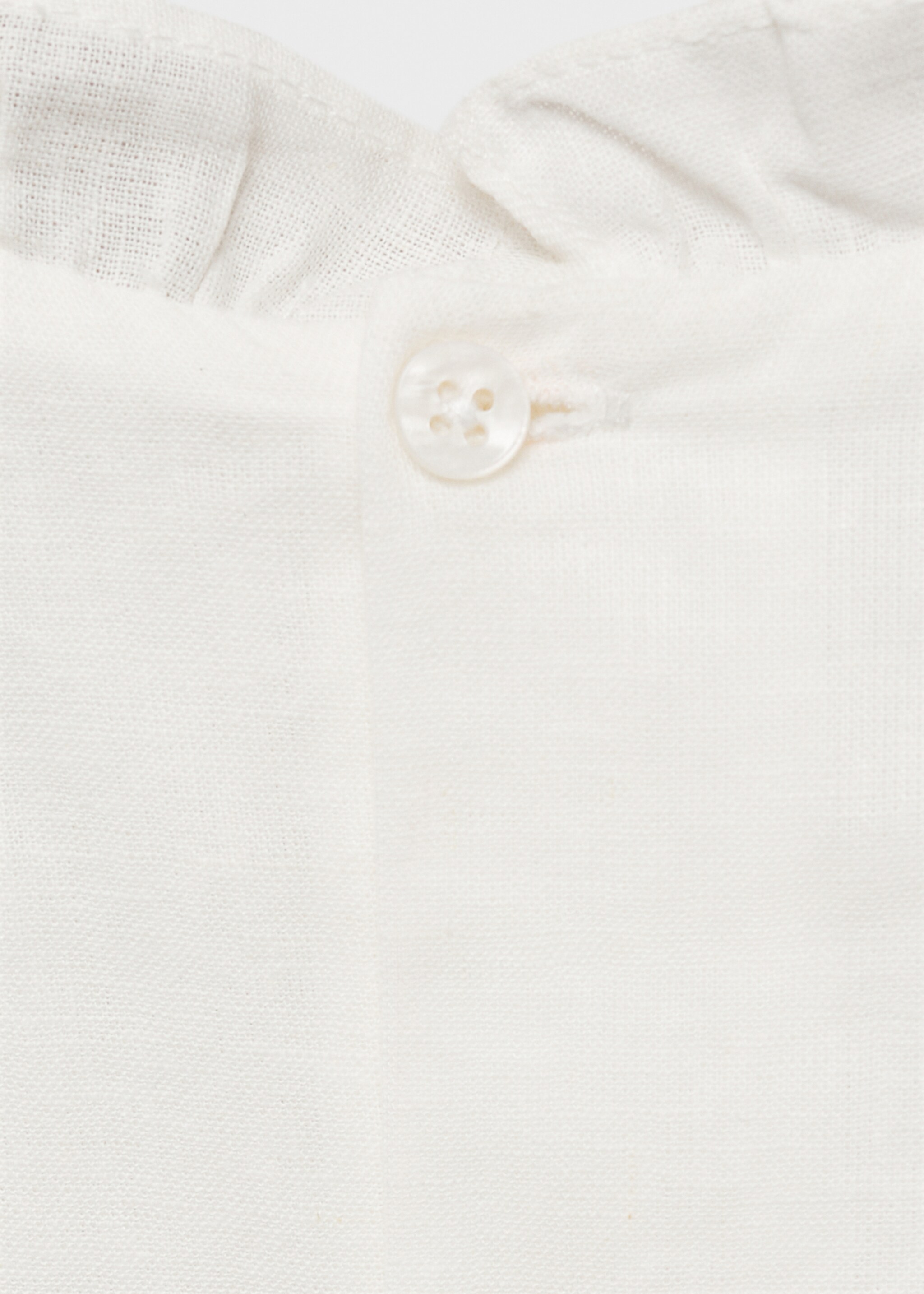 Vestit lli volants - Detall de l'article 0, Blanc. Ref: 87023637-00.