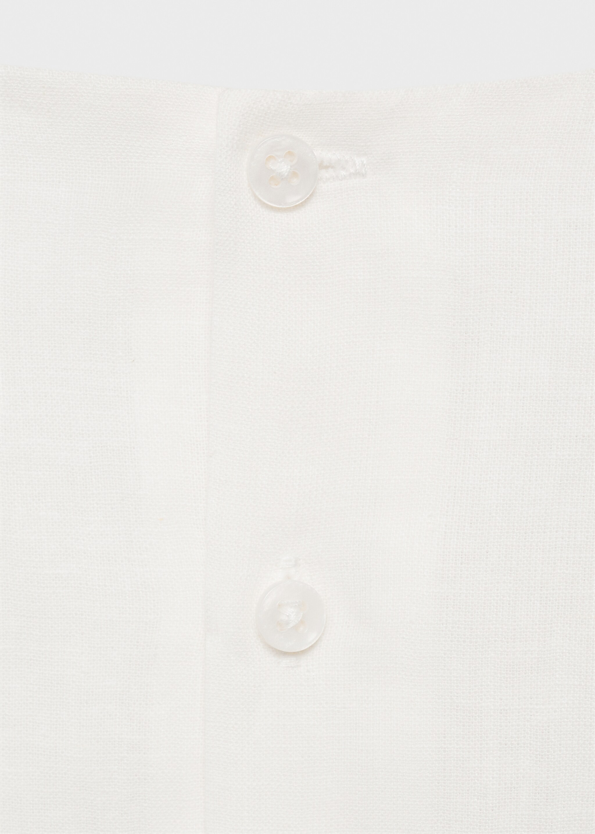 Vestit lli volant - Detall de l'article 0, Blanc. Ref: 87023638-00.