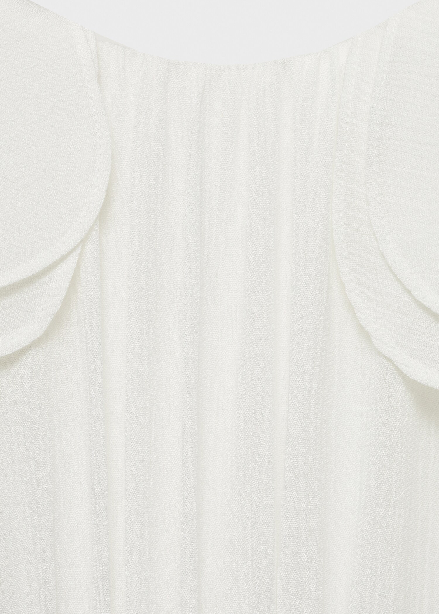 Bamboo-textured dress - Details of the article 0
