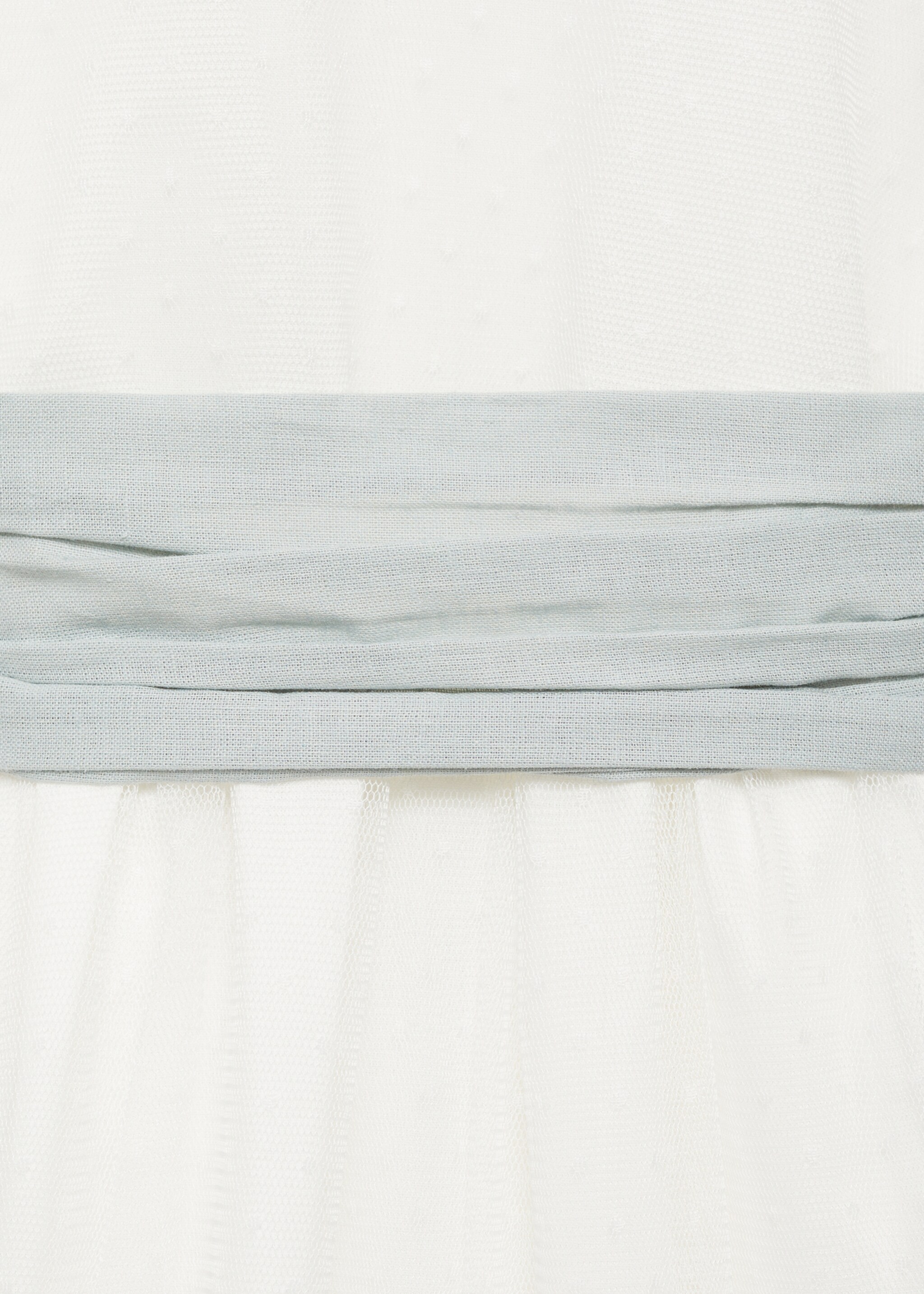 Vestit plumeti llaç - Detall de l'article 8, Blanc. Ref: 87023640-00.