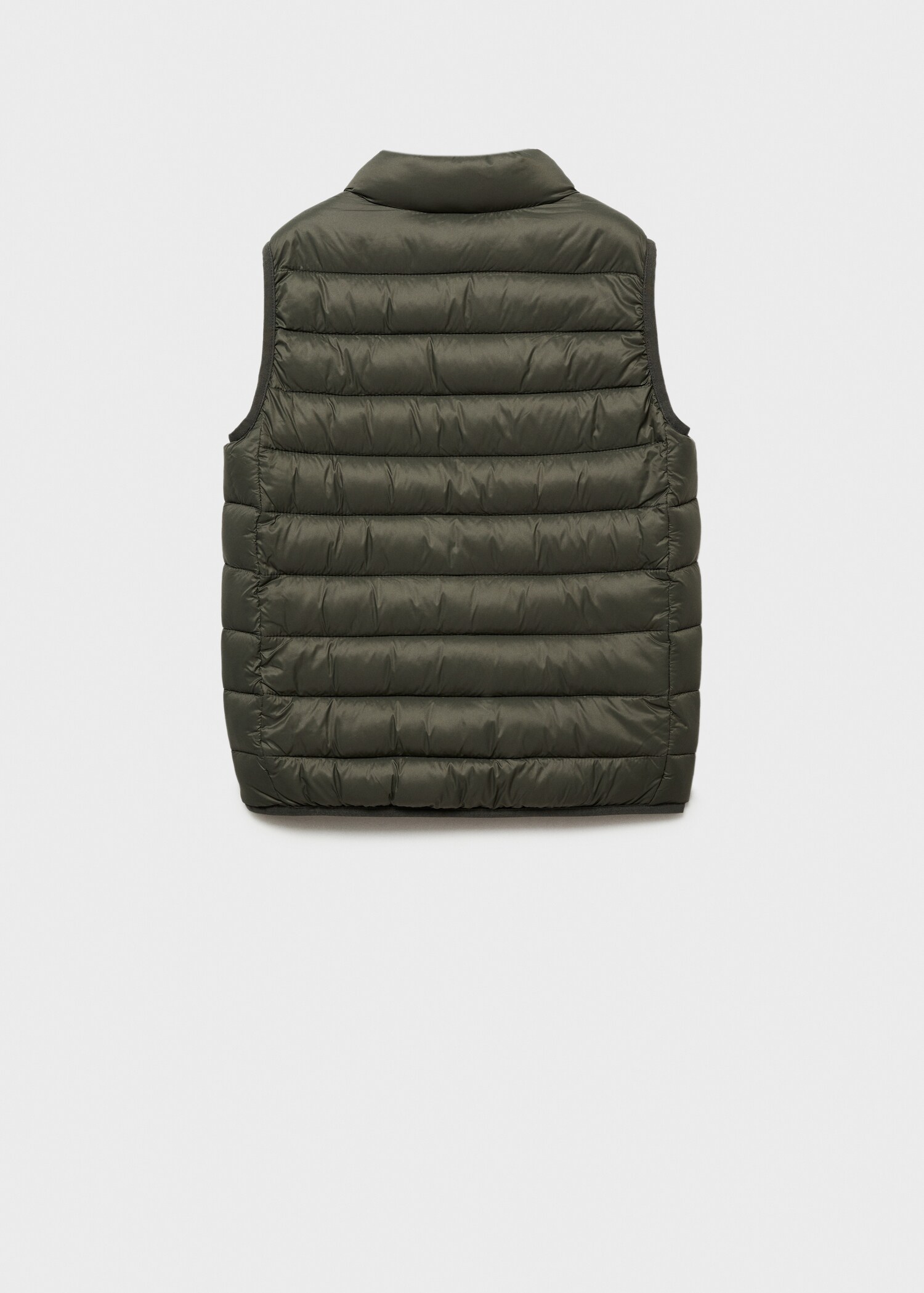 Quilted gilet - Reverse of the article