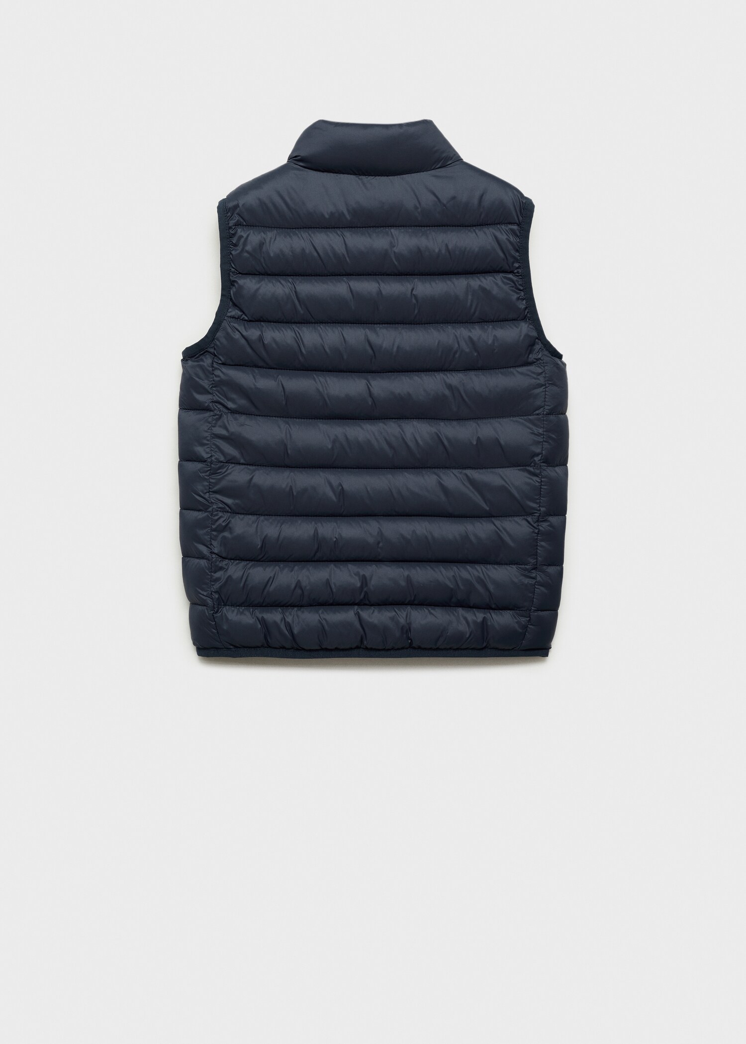 Quilted gilet - Reverse of the article