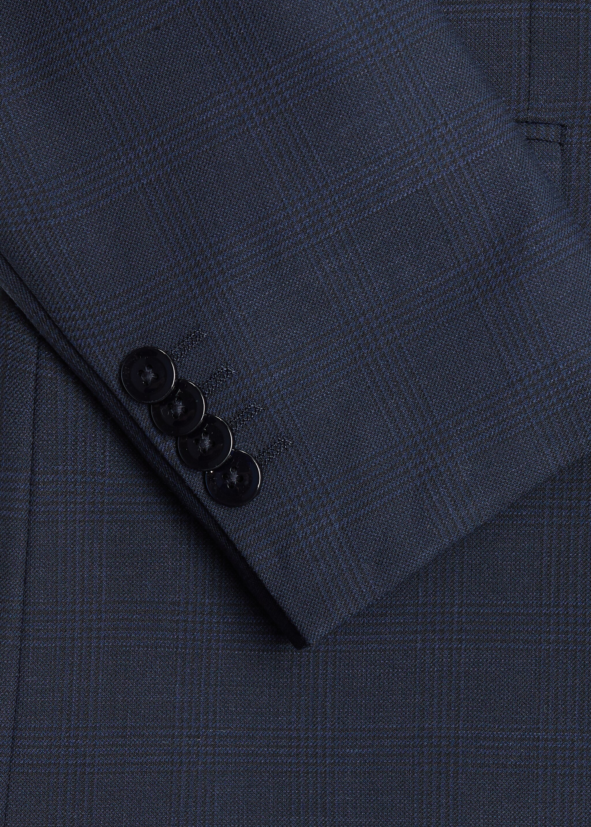 Lněné oblekové sako - Detail zboží 6