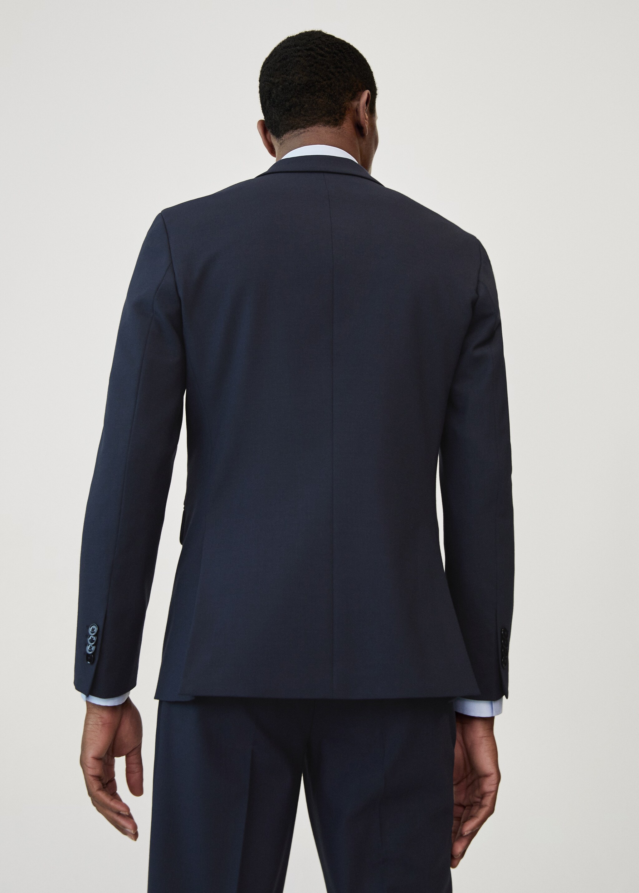 Americana traje lana - Reverso del artículo
