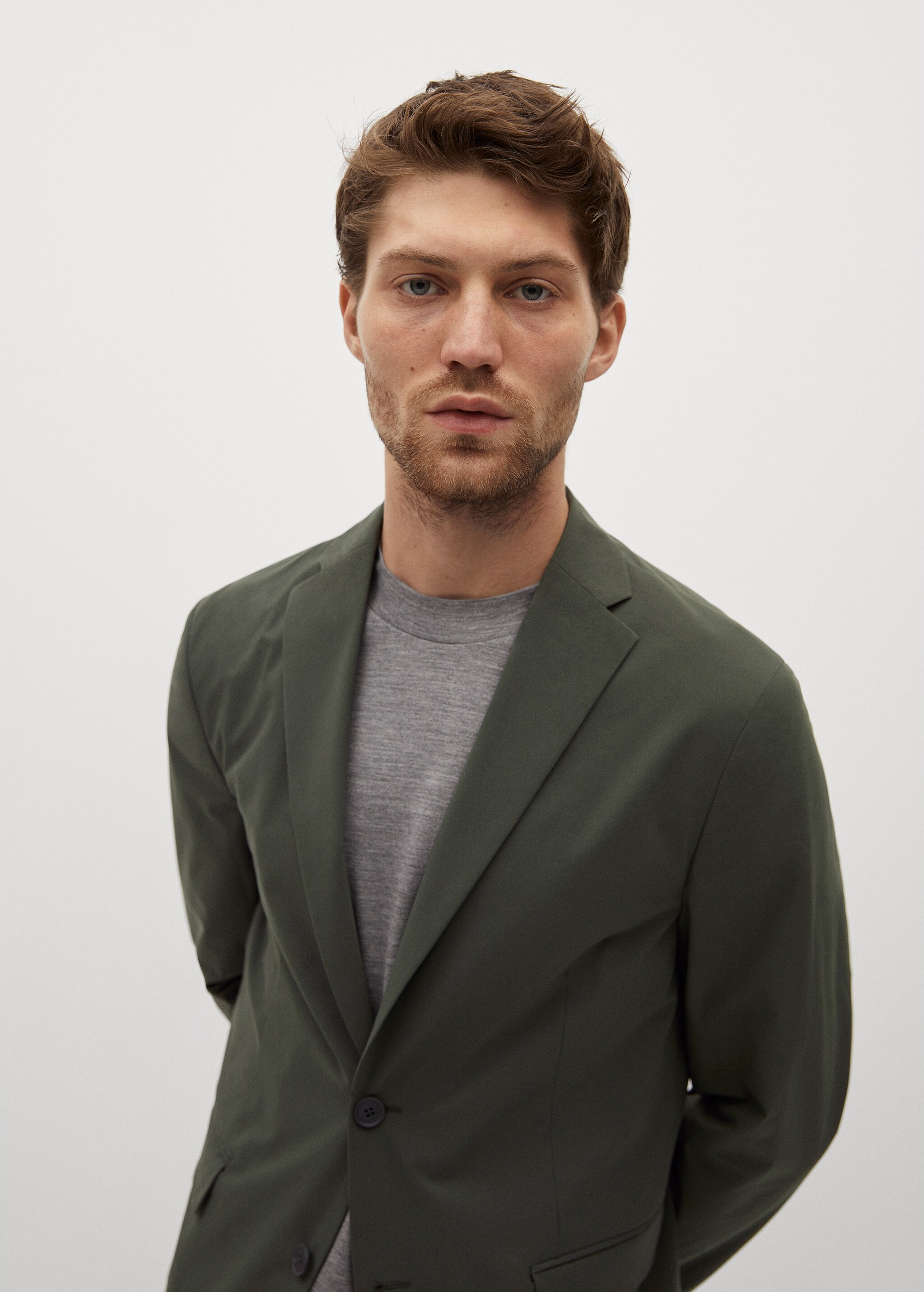 Americana slim fit empacable técnica - Detalle del artículo 1