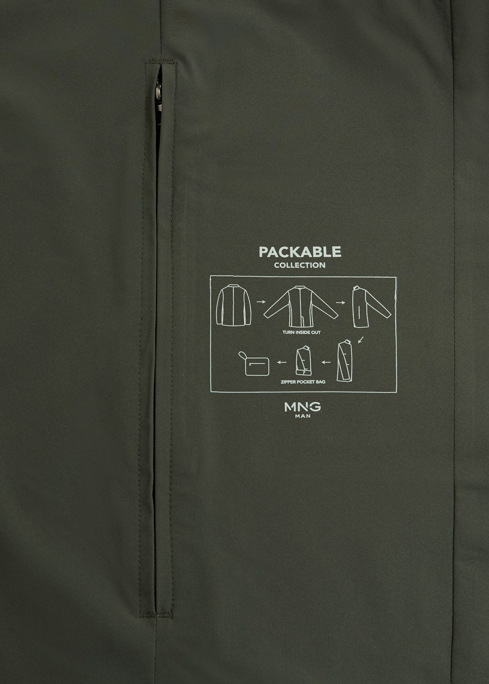 Americana slim fit empacable técnica - Detalle del artículo 7