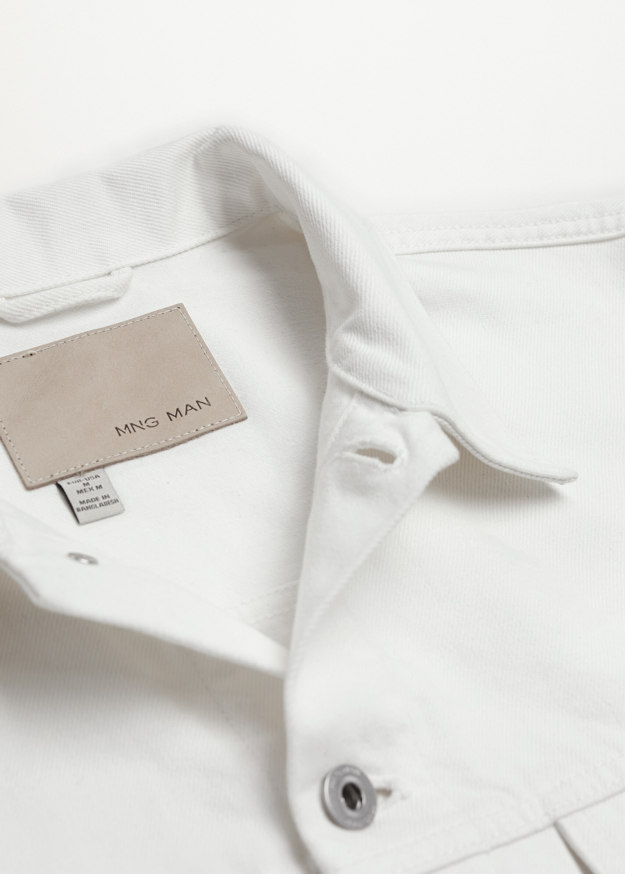 Chaqueta denim blanca - Detalle del artículo 7
