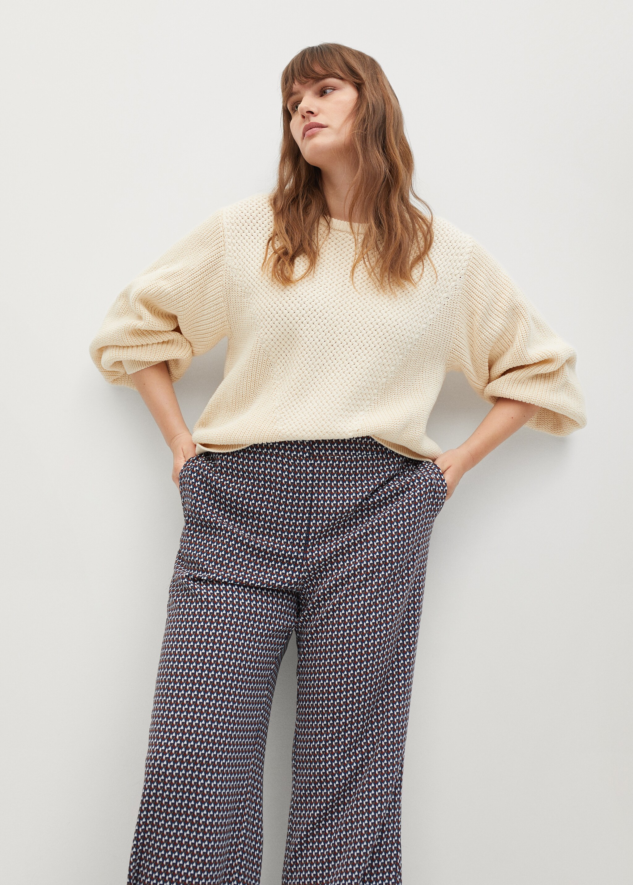 Gemusterte Baggy Pants  - Detail des Artikels 1