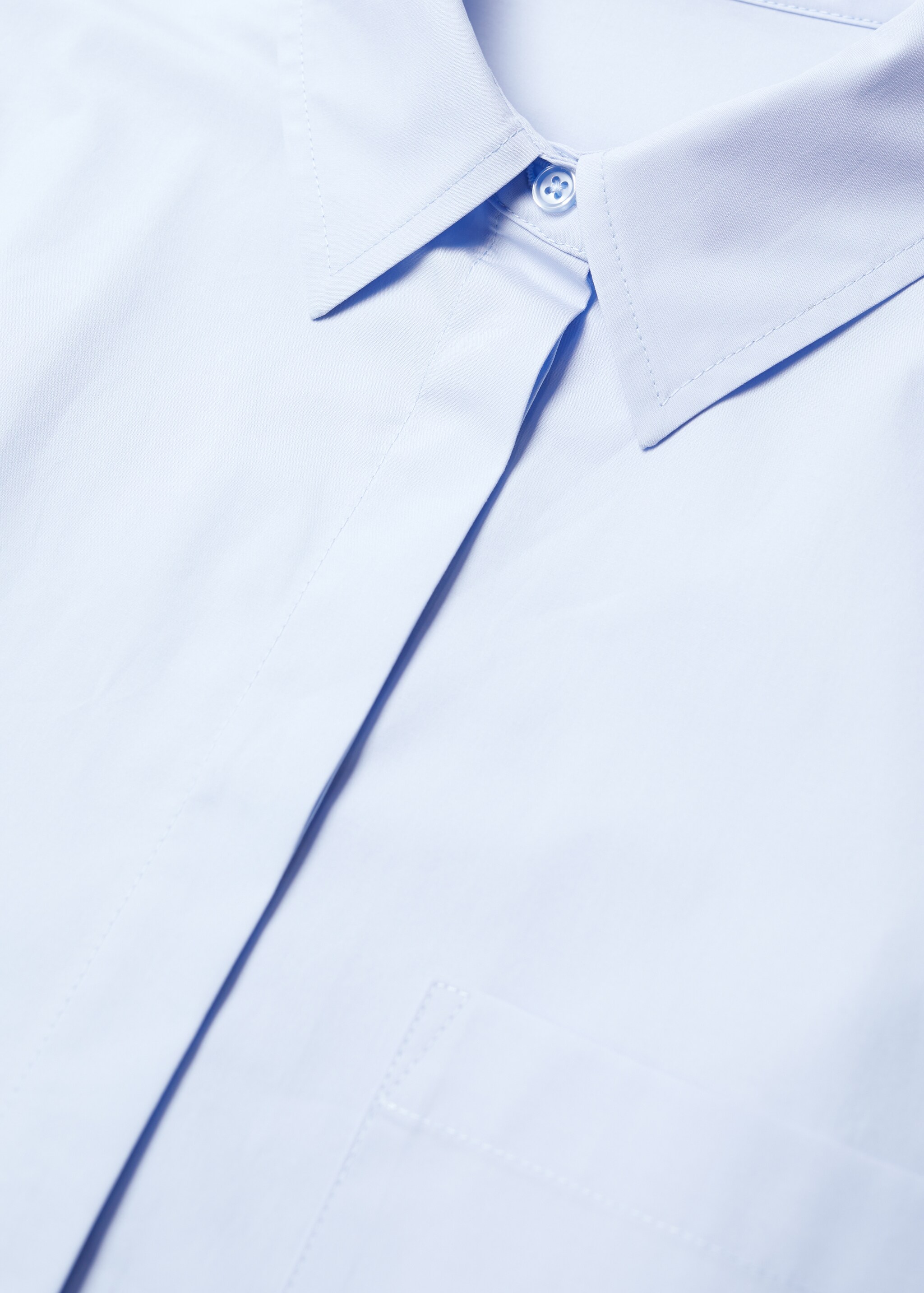 Oversize poplin shirt - Details of the article 8