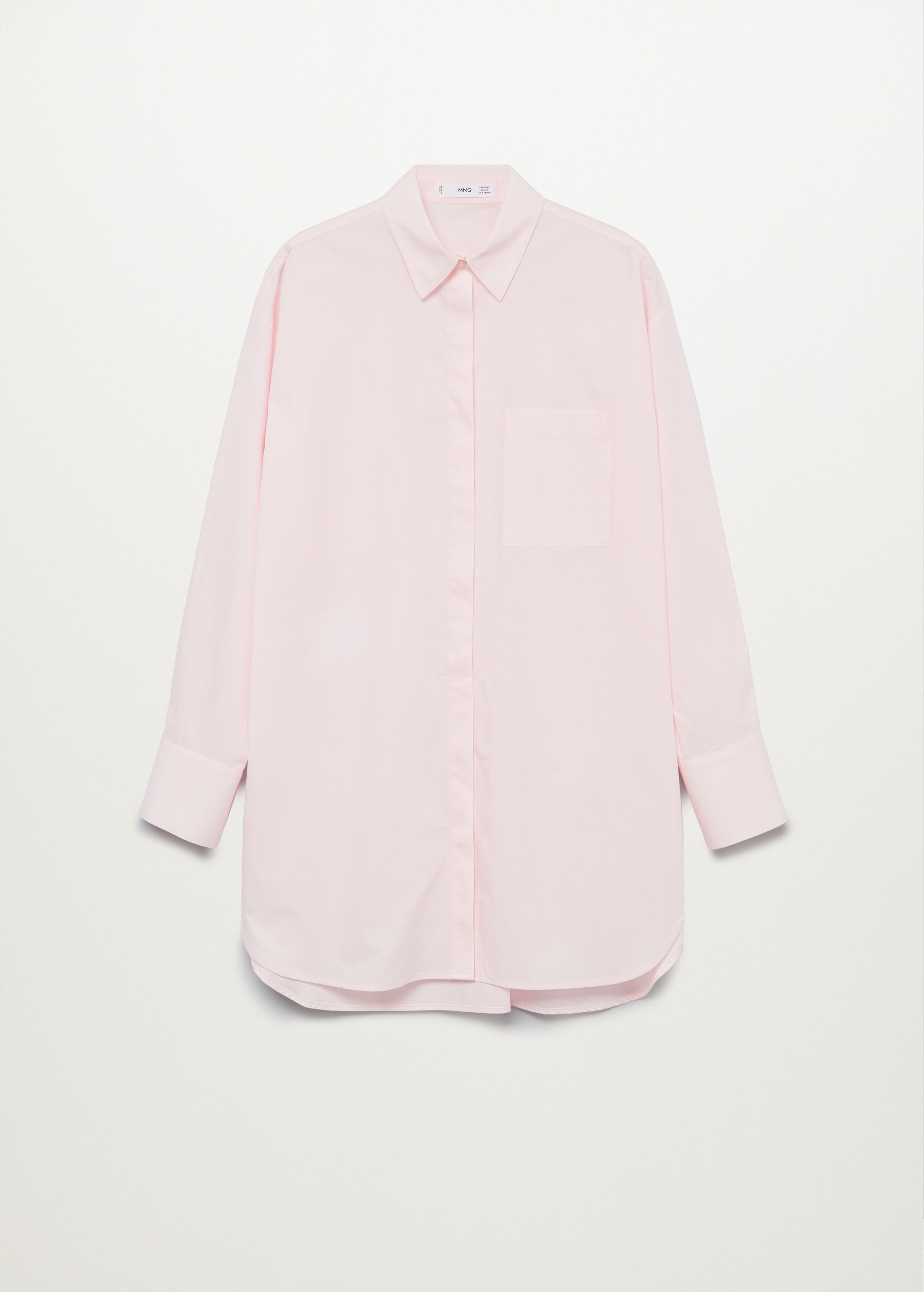 Camisa popelín oversize - Artículo sin modelo