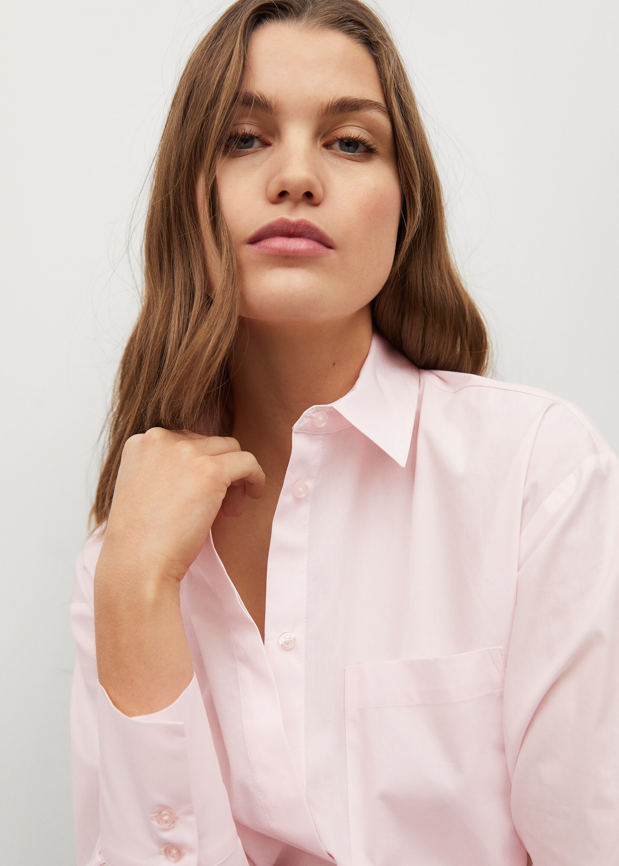 Camisa popelín oversize - Detalle del artículo 3