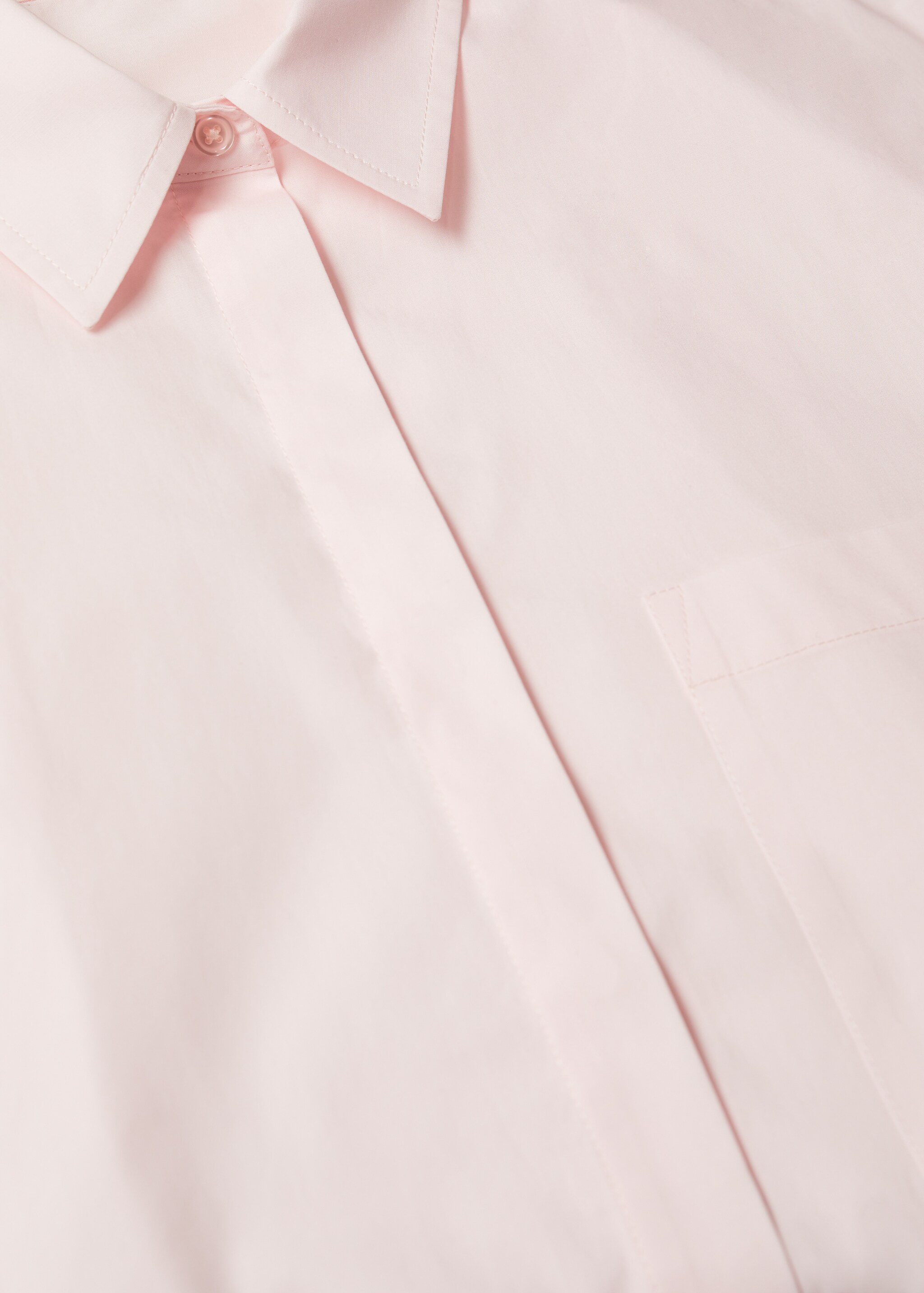 Camisa popelín oversize - Detalle del artículo 8