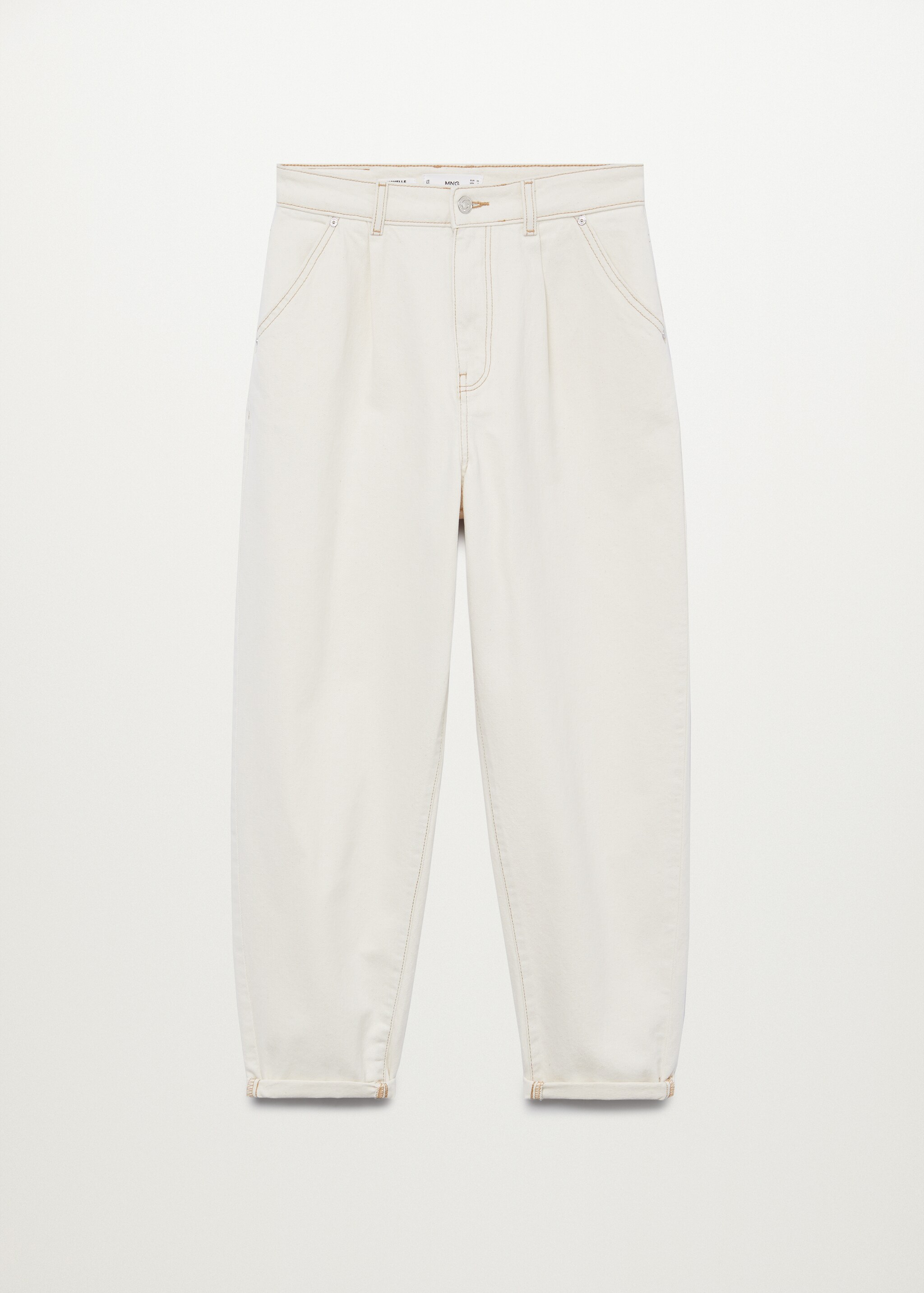 Jeans slouchy pinzas  - Artículo sin modelo