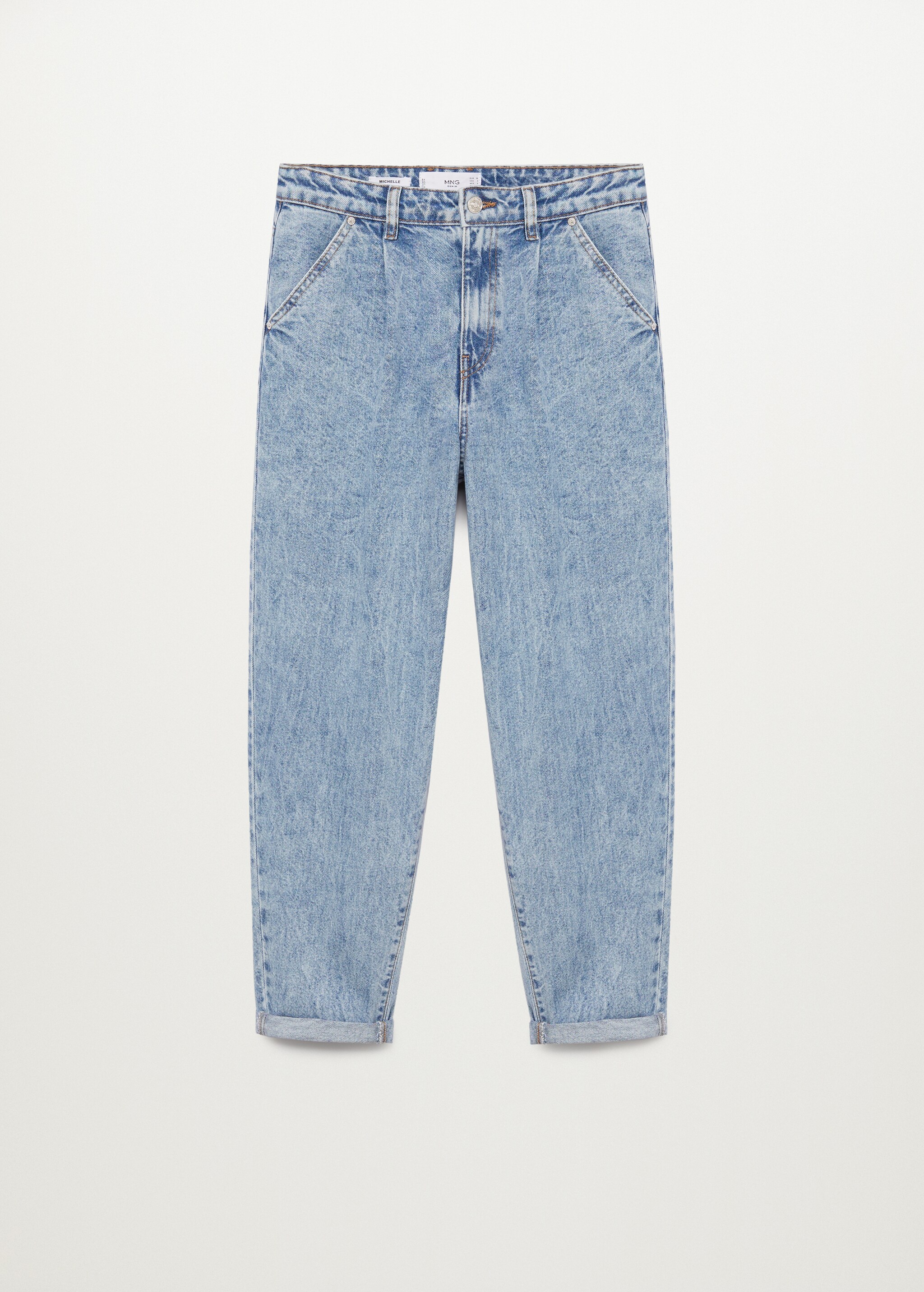 Jeans slouchy pinzas  - Artículo sin modelo