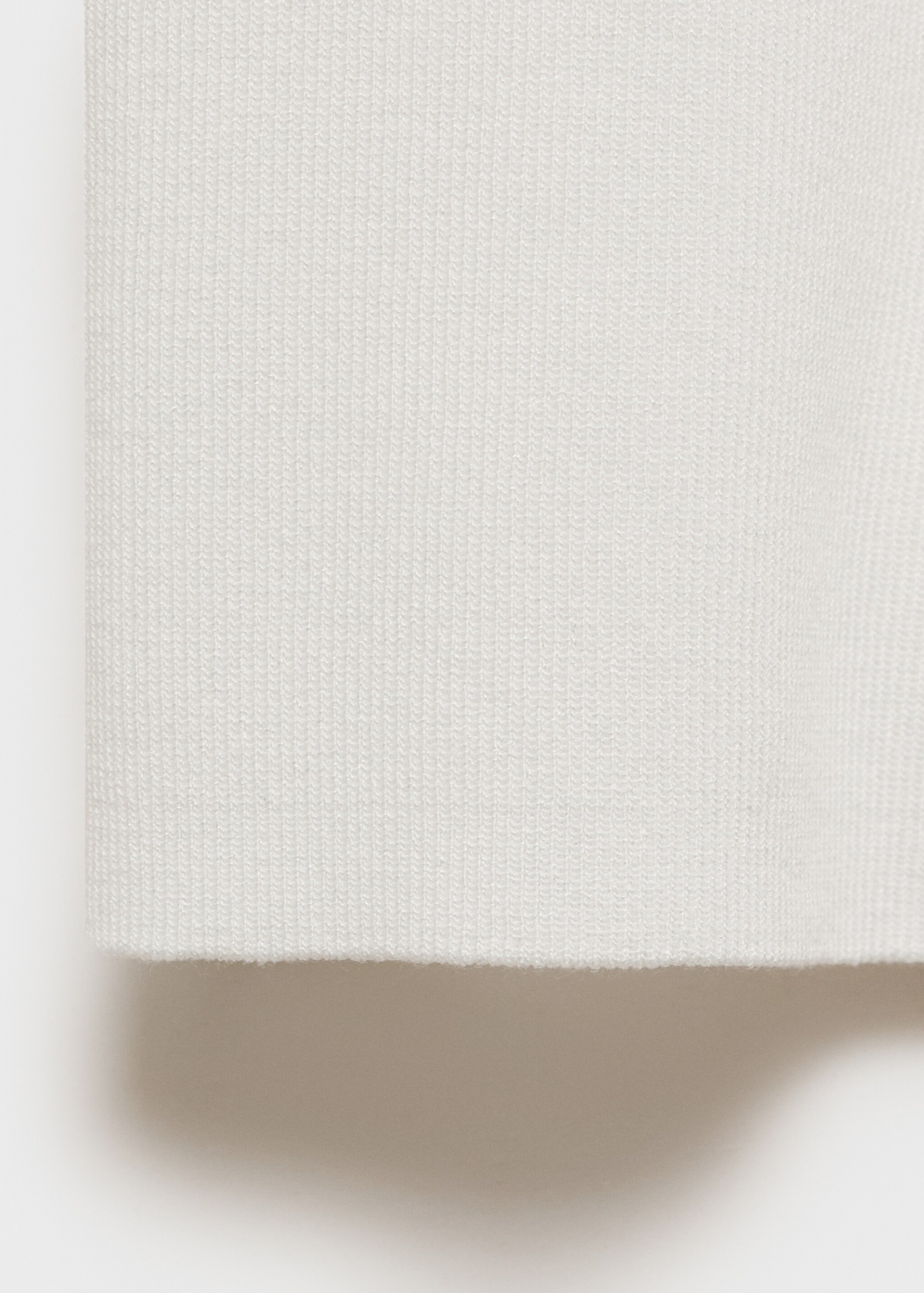 Pantalon droit maille - Détail de l'article 0, Blanc. Ref: 87024064-00.